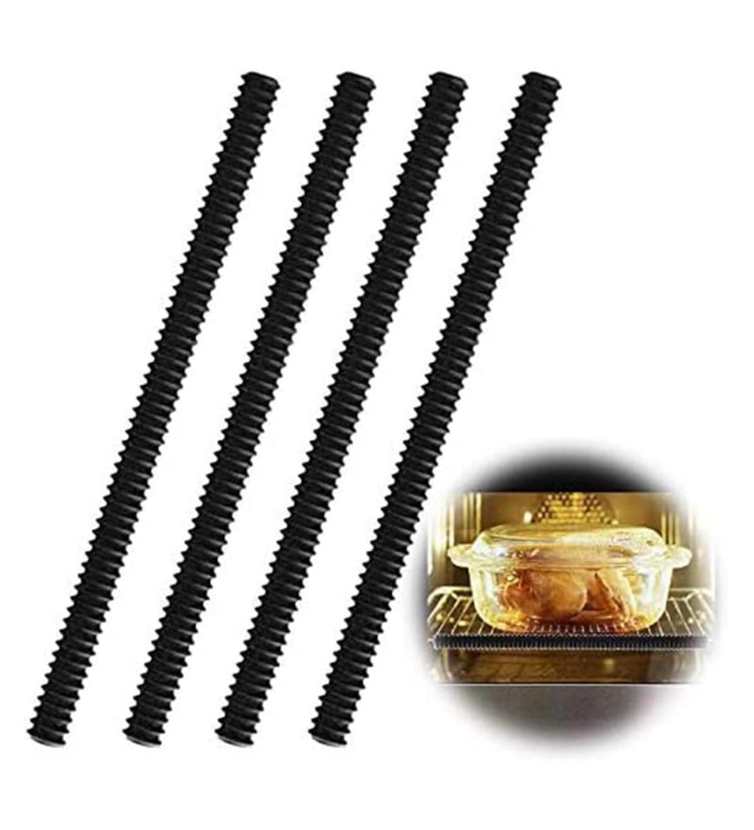 Buy Oven Protector 4 Pack | Silicone Heat Resistant Oven Guard for Child Safety - Black - Buy Online on GoSupps.com