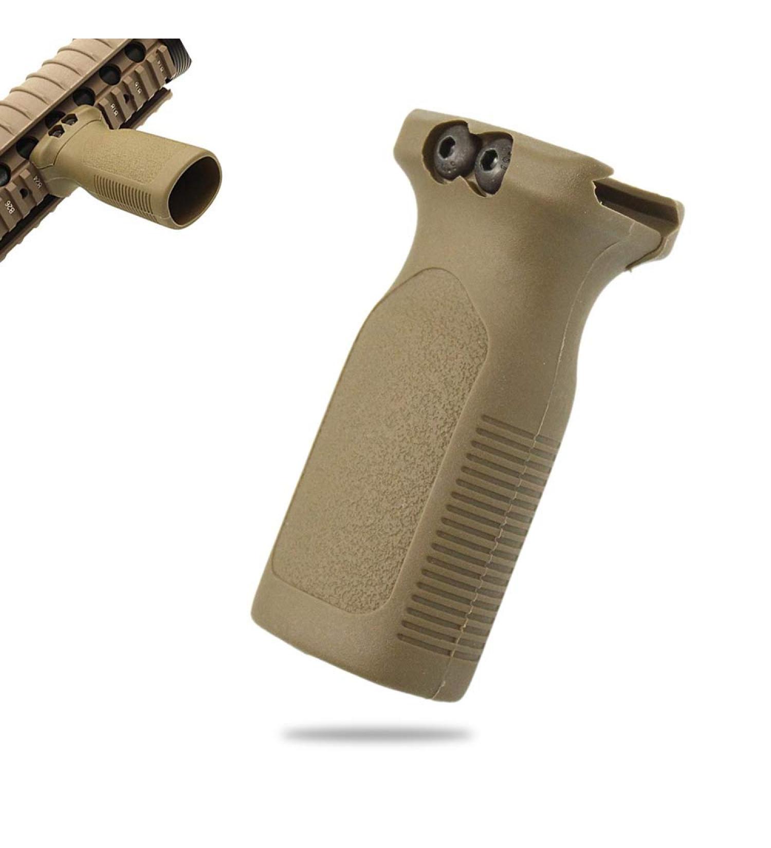 Seuly Universal Vertical Front Handle - Ergonomic Angled Nylon AFG1 for 20mm Picatinny Rail System | Best Handle Accessories for Optimal Performance - Buy Online on GoSupps.com