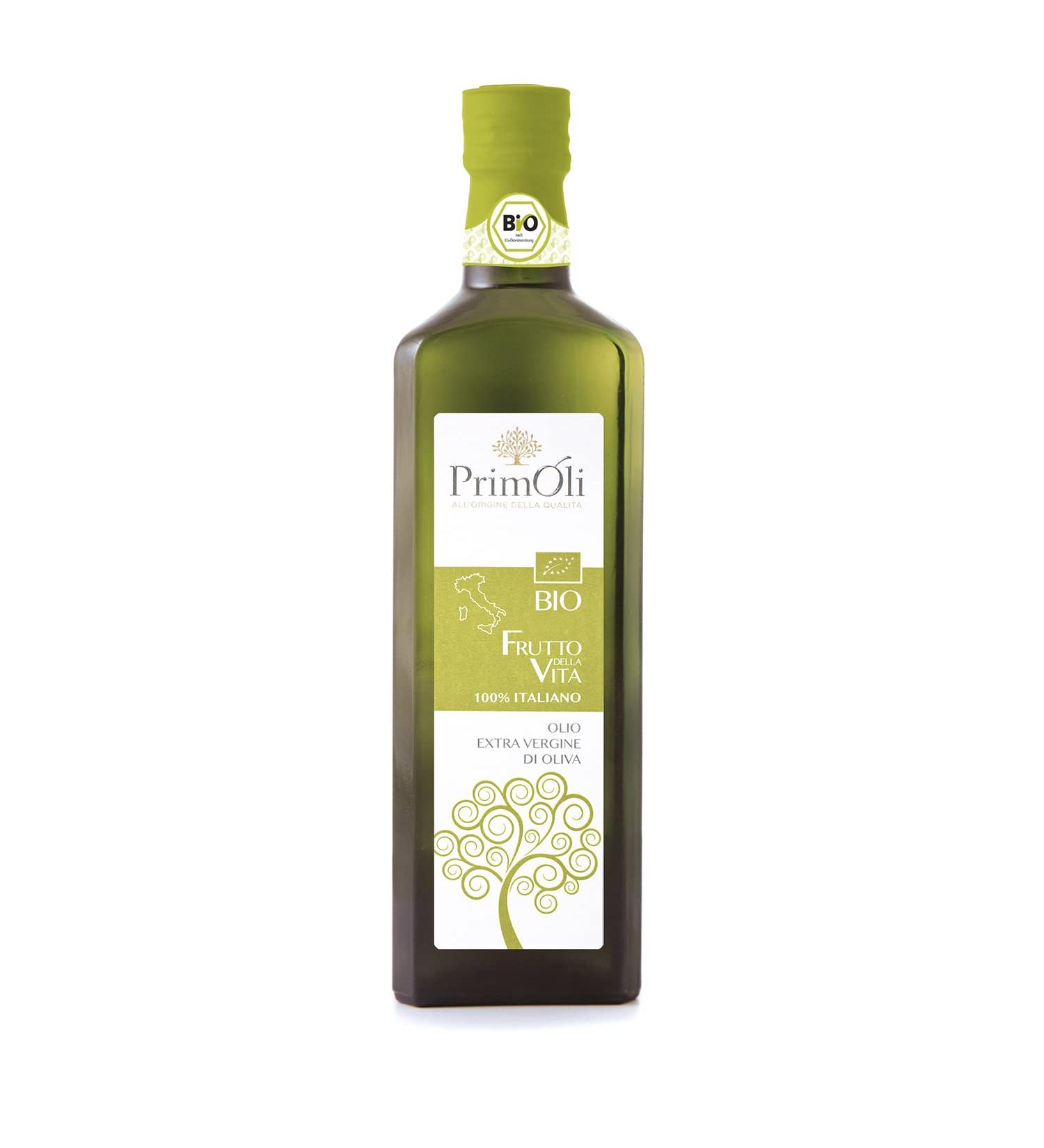 Buy Primoli Cold-Pressed Organic Olive Oil - 100% Italian Fruity Flavor for Pasta Grilled Veggies & Bruschetta (500 ml) - International Shipping Available - Buy Online on GoSupps.com