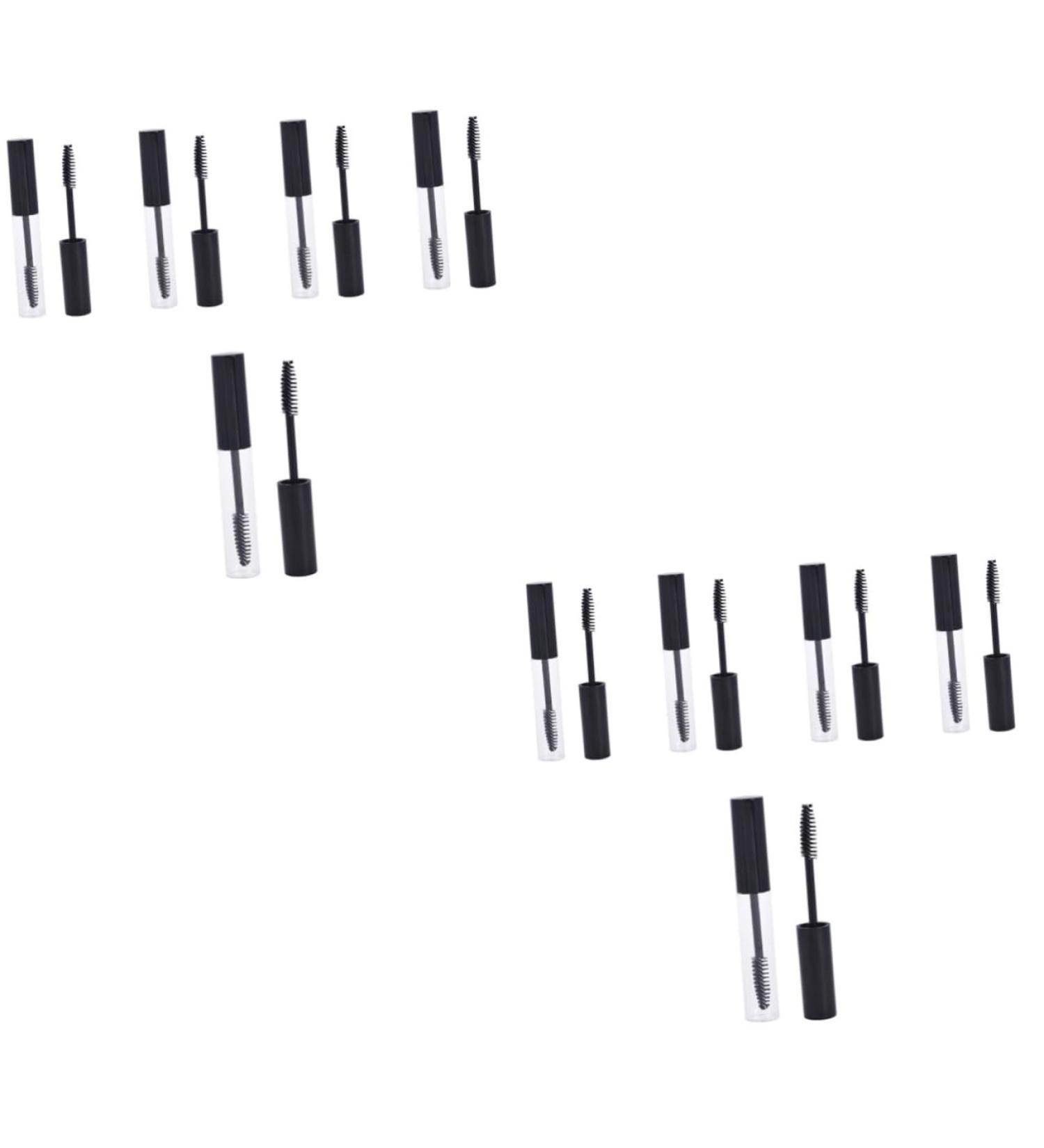 DOITOOL 10 Pcs Mascara Brush Empty Bottle Empty Bottles Mascarade Eyelash Refillable Bottle Makeup Filling - Buy Online on GoSupps.com