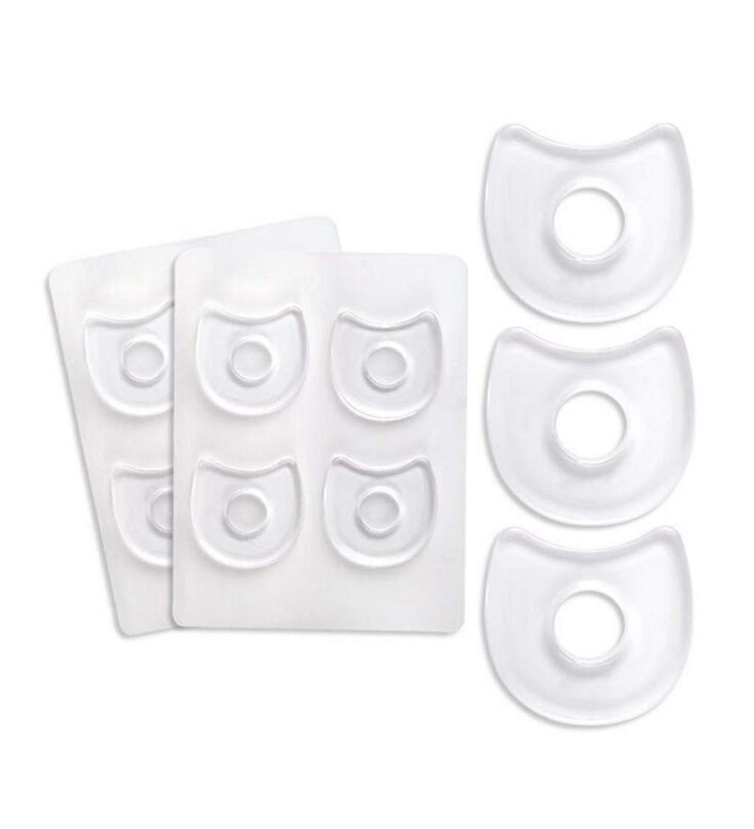 Callus Remover Gel Toe Pads - Self Adhesive Horseshoe-shaped Stickers for High Heel Shoes - Foot Pain Relief and Care - Buy Online on GoSupps.com