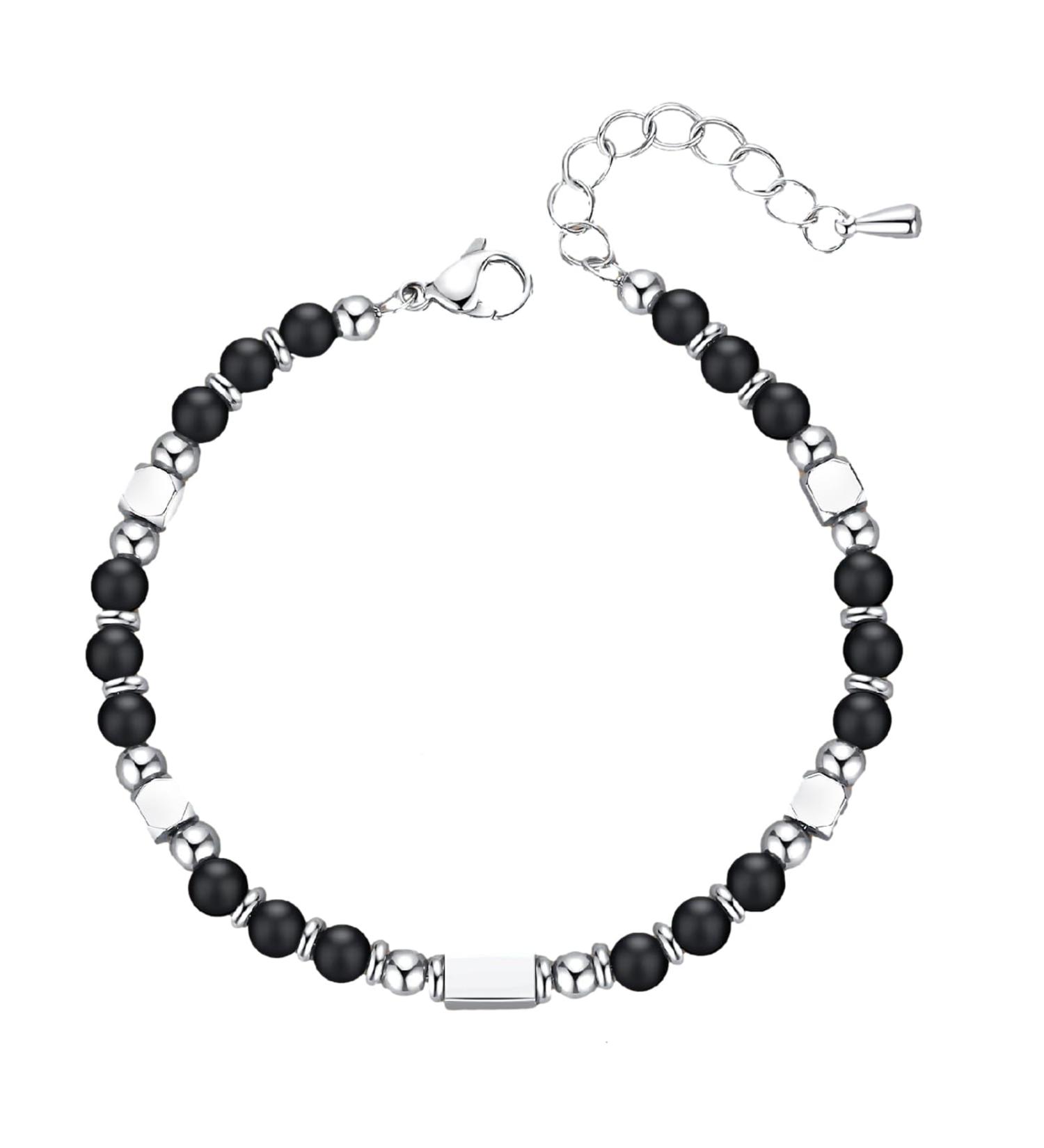 Stone Inspirational Bracelet Durable stone affirmation jewelry Elevate Spirit with Stone Inspirational Bracelet Empowering Gemstone Wristband Infused and Positive Energy Ideal for Daily Inspiratio - Buy Online on GoSupps.com