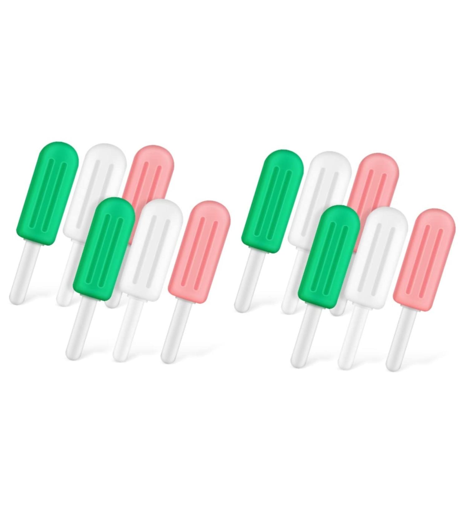 Buy Gleavi 12 PCS Silicone Ice Chew Sticks for Aligners - Comfort & Relief for Kids & Adults - Buy Online on GoSupps.com