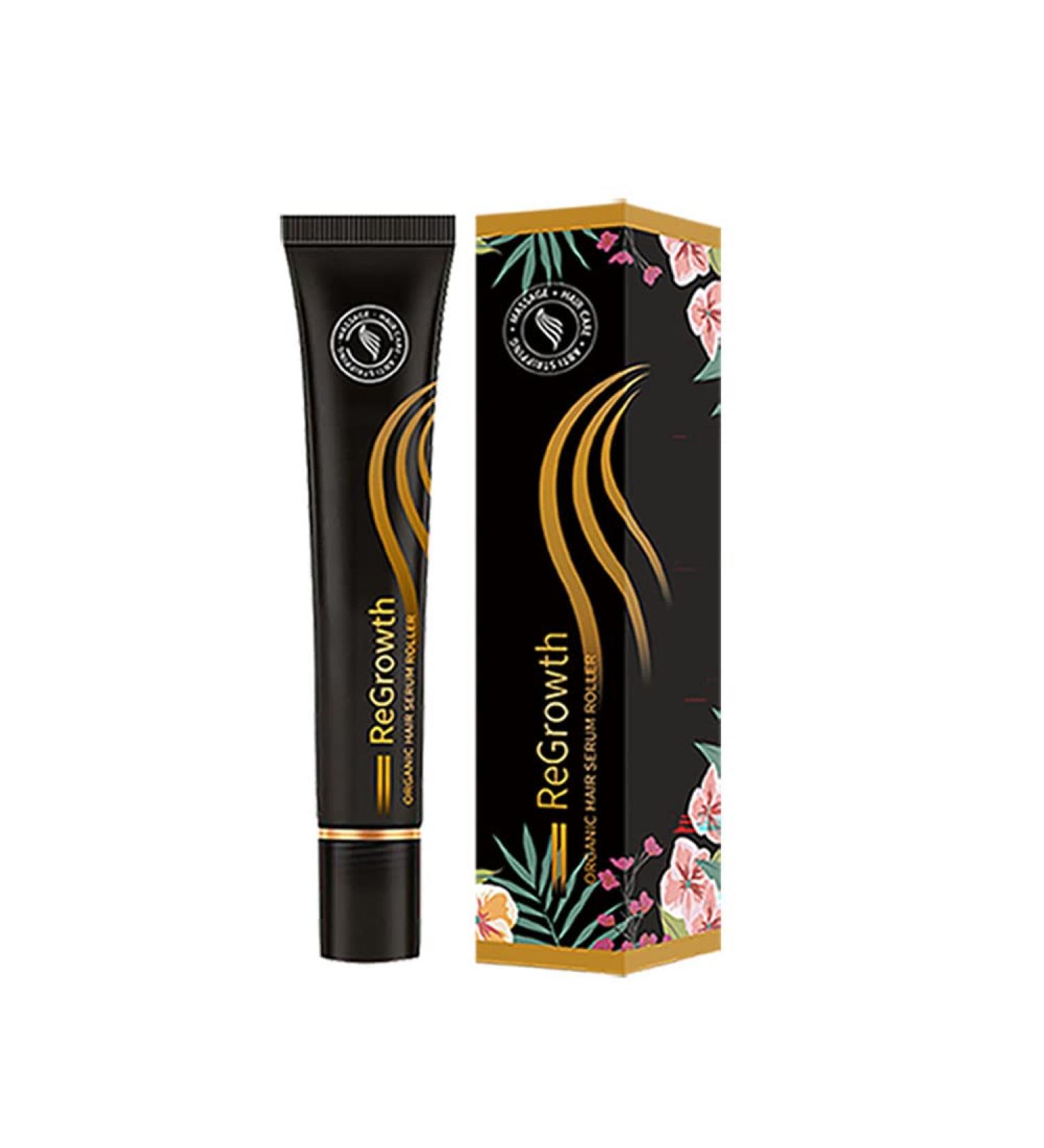 Encomy Roll-On Hair Growth Serum | Organic Regrowth Serum for Women & Men | Prevent Hair Loss & Repair Damaged Follicles - Buy Online on GoSupps.com