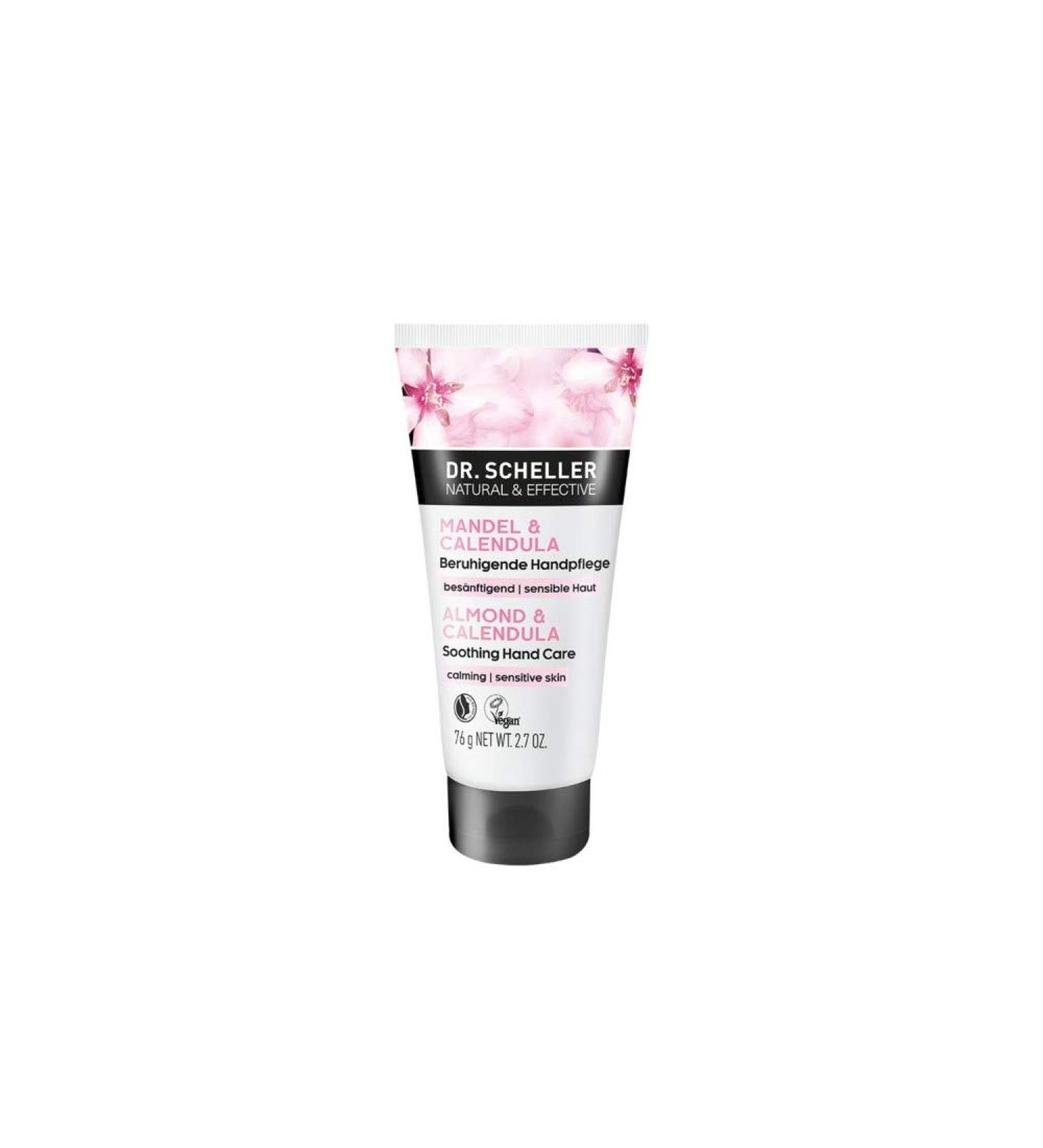 Dr. Scheller Almond & Calendula Hand Care â€“ Soothing Cream 2.7 oz for Dry Skin Relief - Buy Online on GoSupps.com