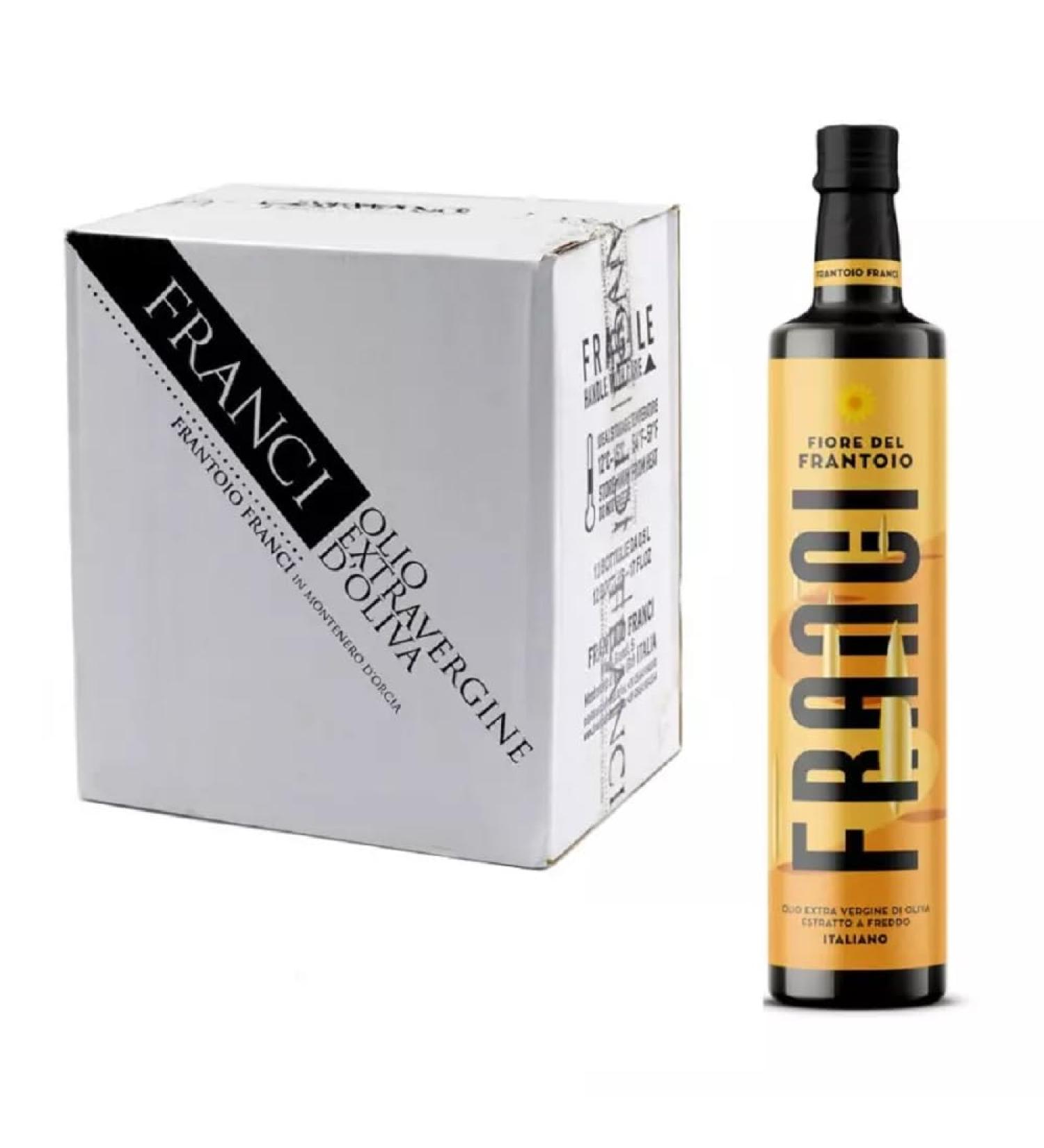 Frantoio Franci Fiore del Frantoio Franci Extra Virgin Olive Oil 500 ml x 6