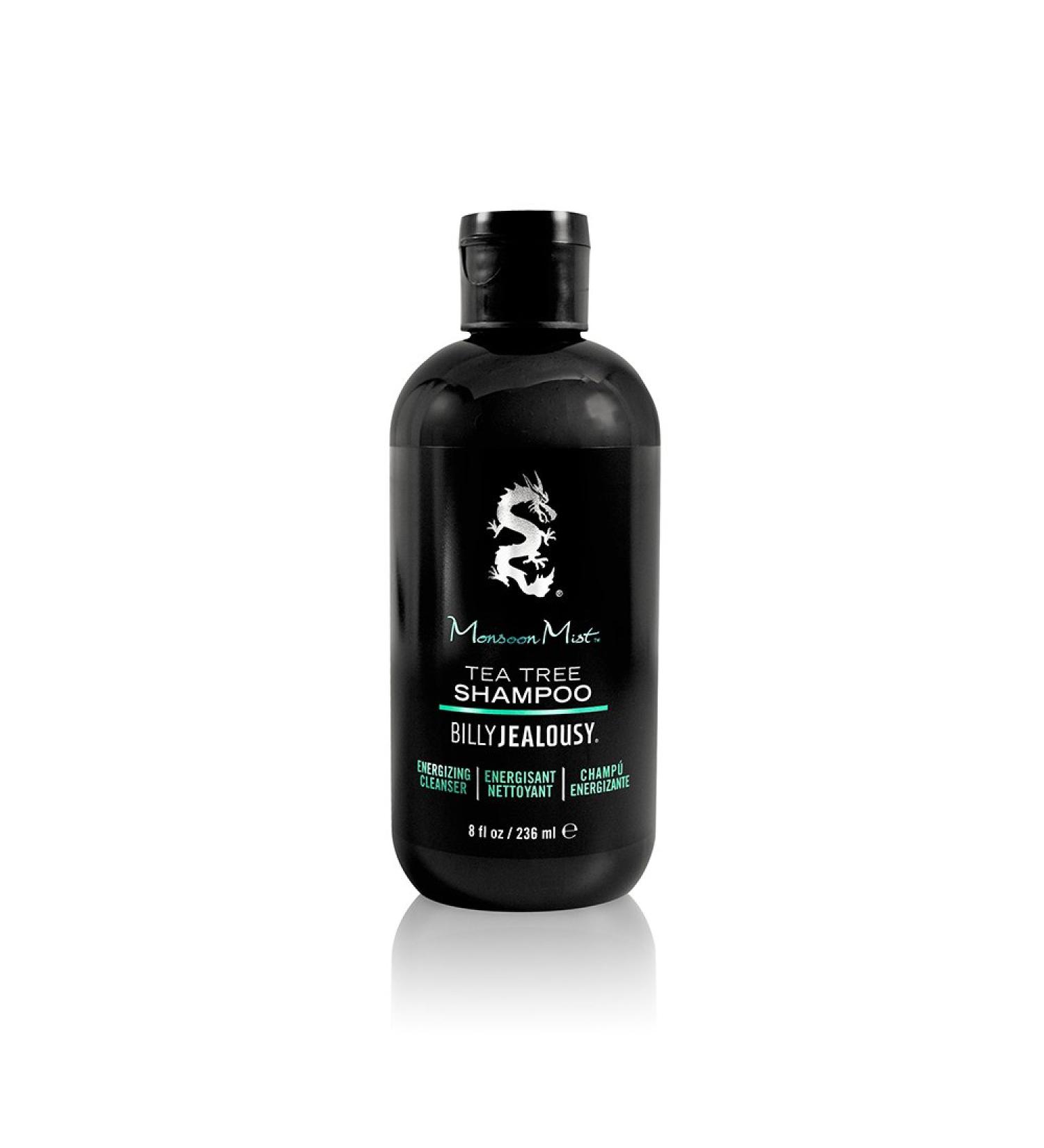 Billy Jealousy Monsoon Mist Tea Tree Energizing Men's Shampoo - 8 Oz - Buy Online on GoSupps.com
