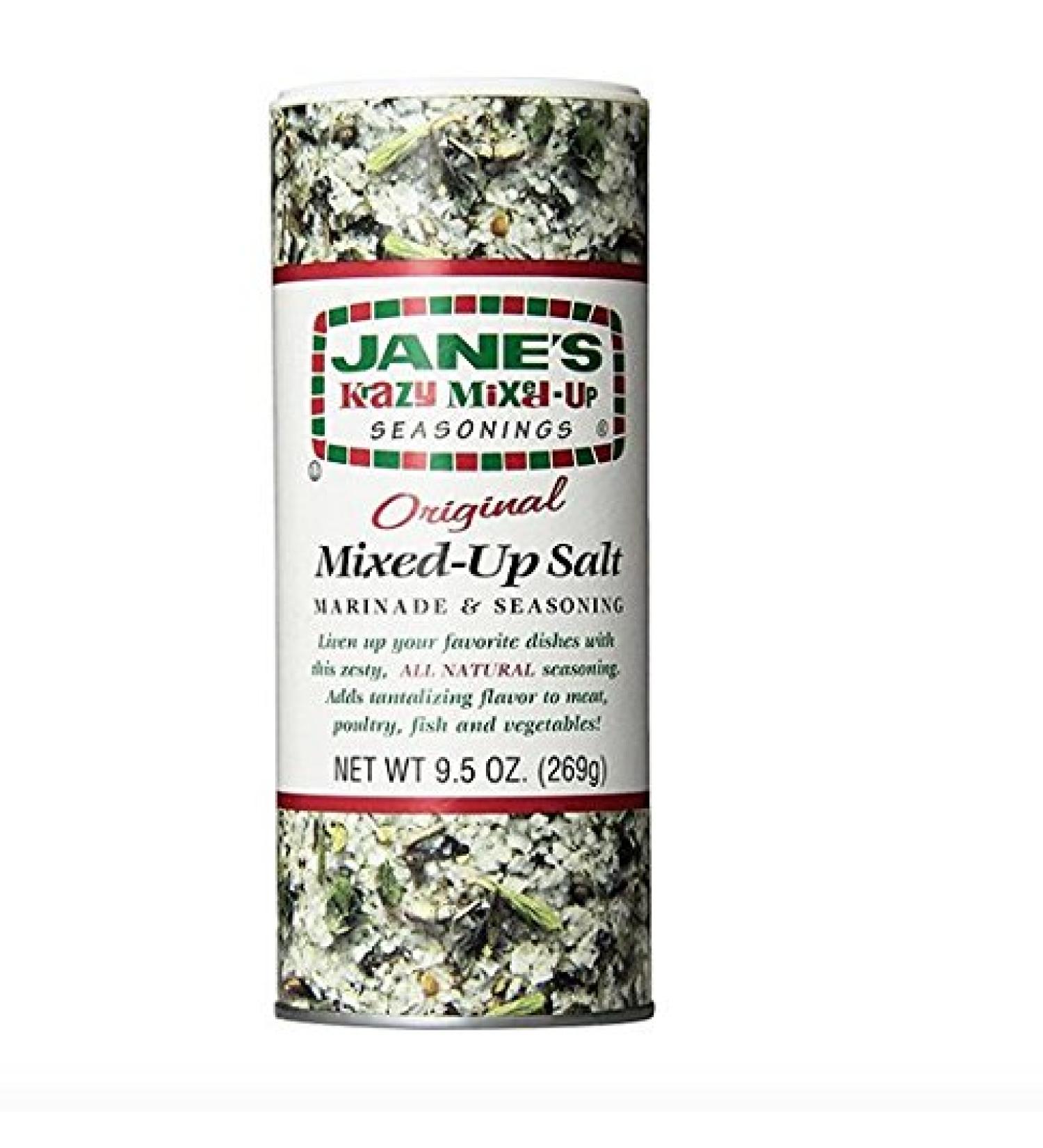 Jane's Krazy Marinade & Seasoning - Original Mixed-Up Salt 9.5 oz | Flavor Boost for Cooking - Buy Online on GoSupps.com