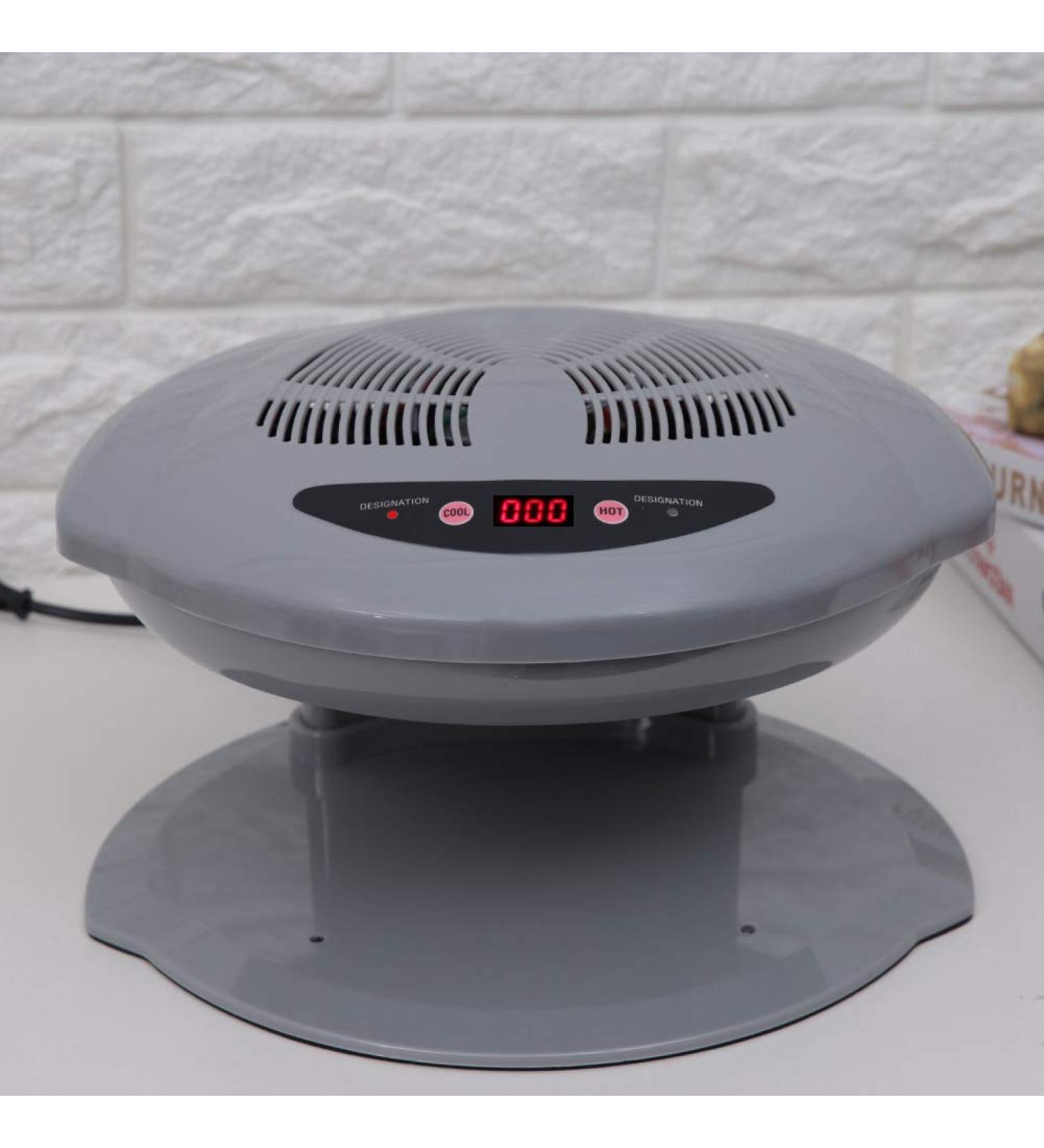 Amonida 2 in 1 Nail Dryer - EU Plug 220V 400W with Temperature Sensor | Perfect for Nail Art & Studios - Buy Online on GoSupps.com