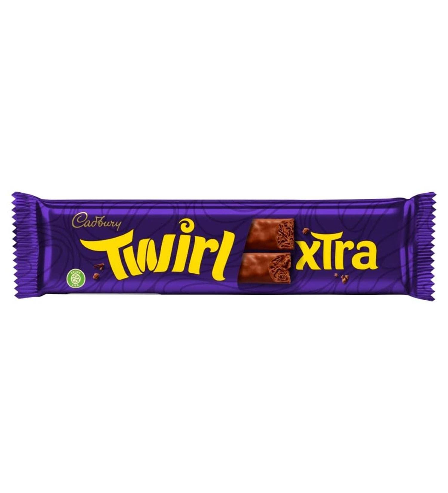 Cadbury Cadbury 301518 Twirl Xtra 54 g aluminium white