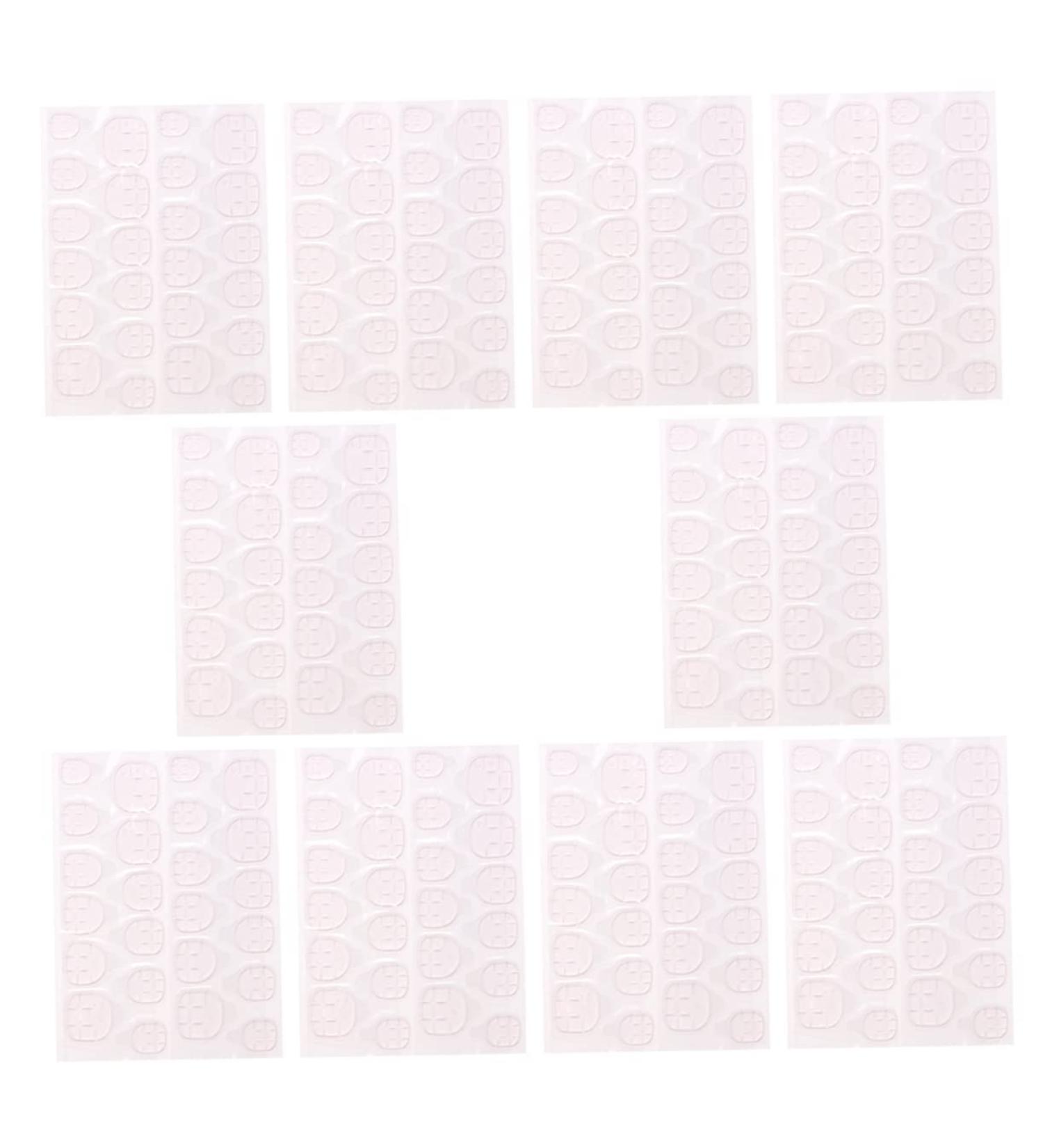 Housoutil 20 Sheets manicure Manicure Tools jelly glue Manicure Accessory jelly Silica gel nail stickers Nail Art Glue Stickers nail glue sticker Accessories Nail Jelly Sticker - Buy Online on GoSupps.com