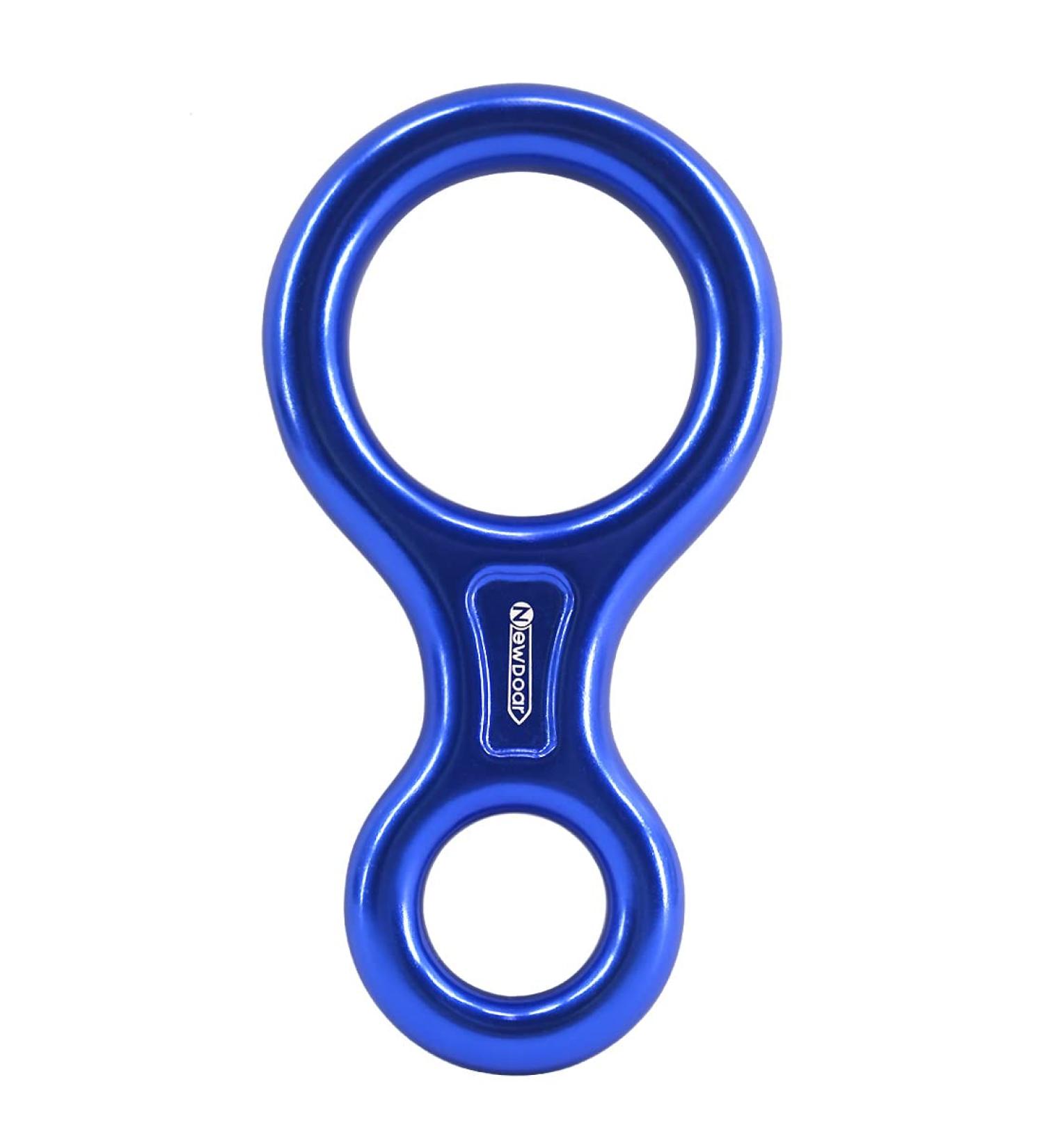 Newdoar Figure 8 Belay Device - 35 KN Climbing & Rappel Equipment for Safety | Premium Gear - Buy Online on GoSupps.com