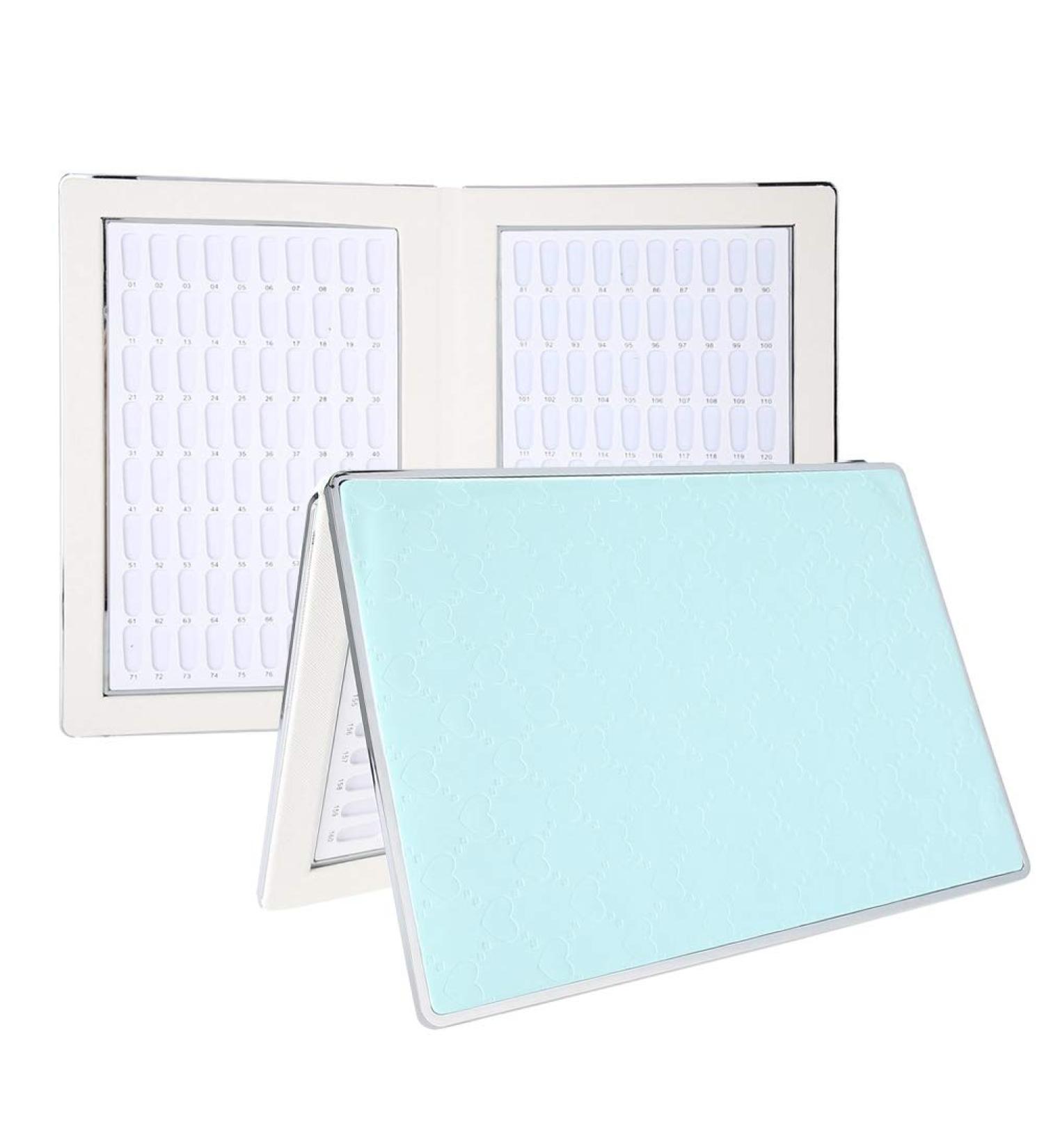 Simple & Lightweight Nail Gel Card Portable Nail Polish Showing Shelf Easy-to-use DIY at Home Beauty Salon Manicure Store for Professional Use blue - Buy Online on GoSupps.com