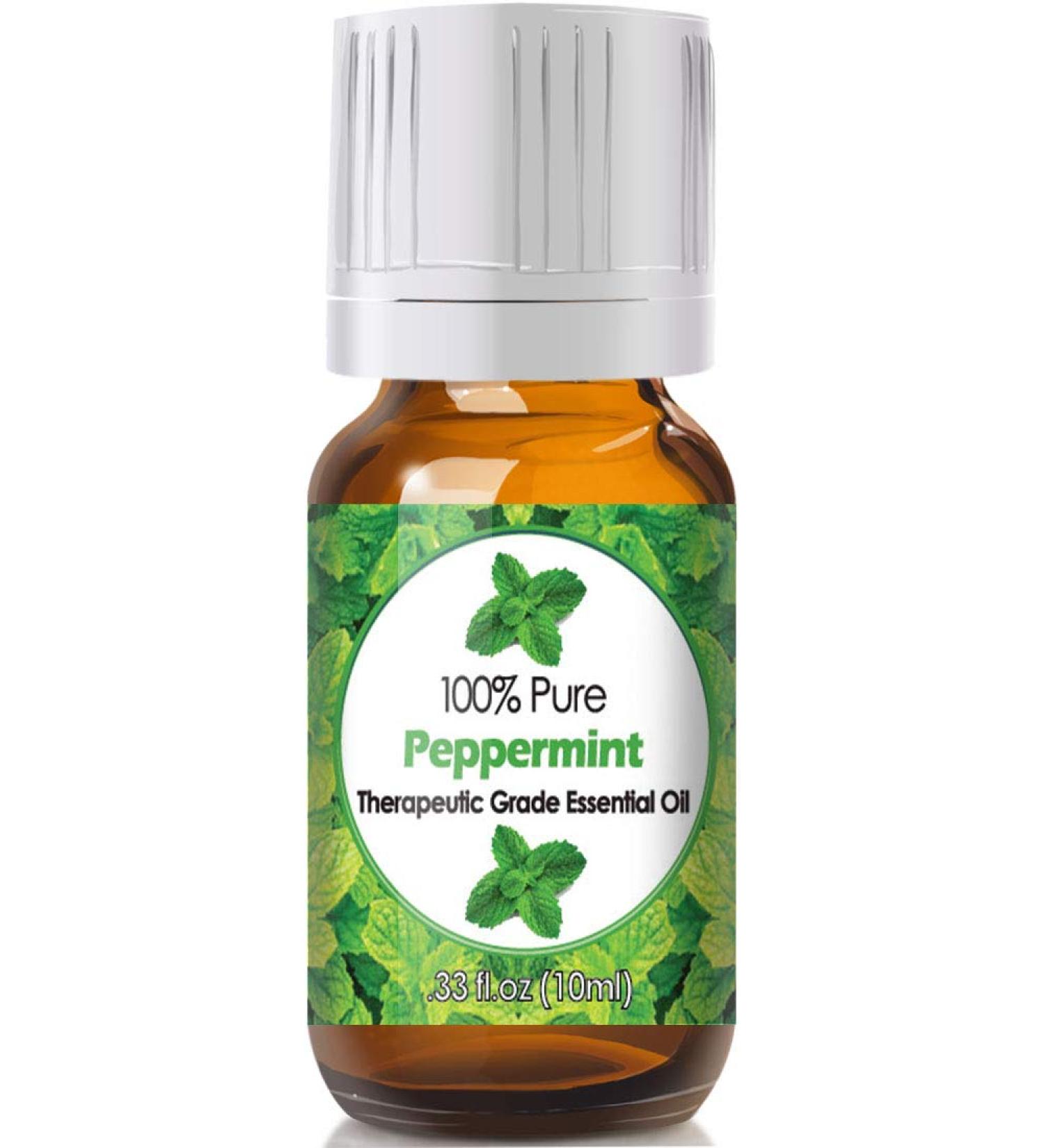 Peppermint Essential Oil 10ml - 0.33 Fl Oz (Pack of 1) | Aromatherapy Diffuser Oil - Buy Online on GoSupps.com