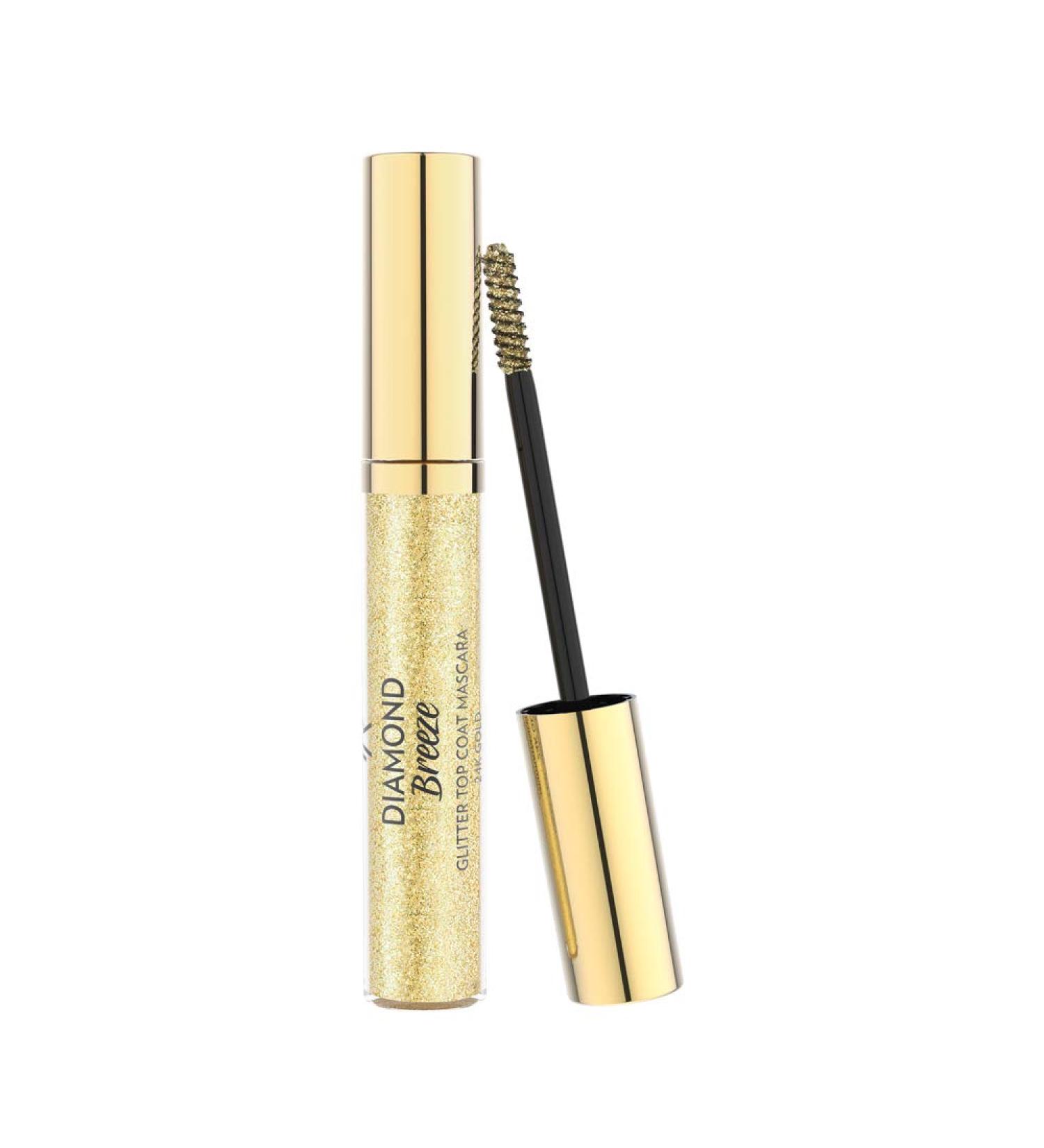 Mascara Top Coat Glitter - 24k Gold - Golden Rose - Makeup - Yellow/gold - Buy Online on GoSupps.com