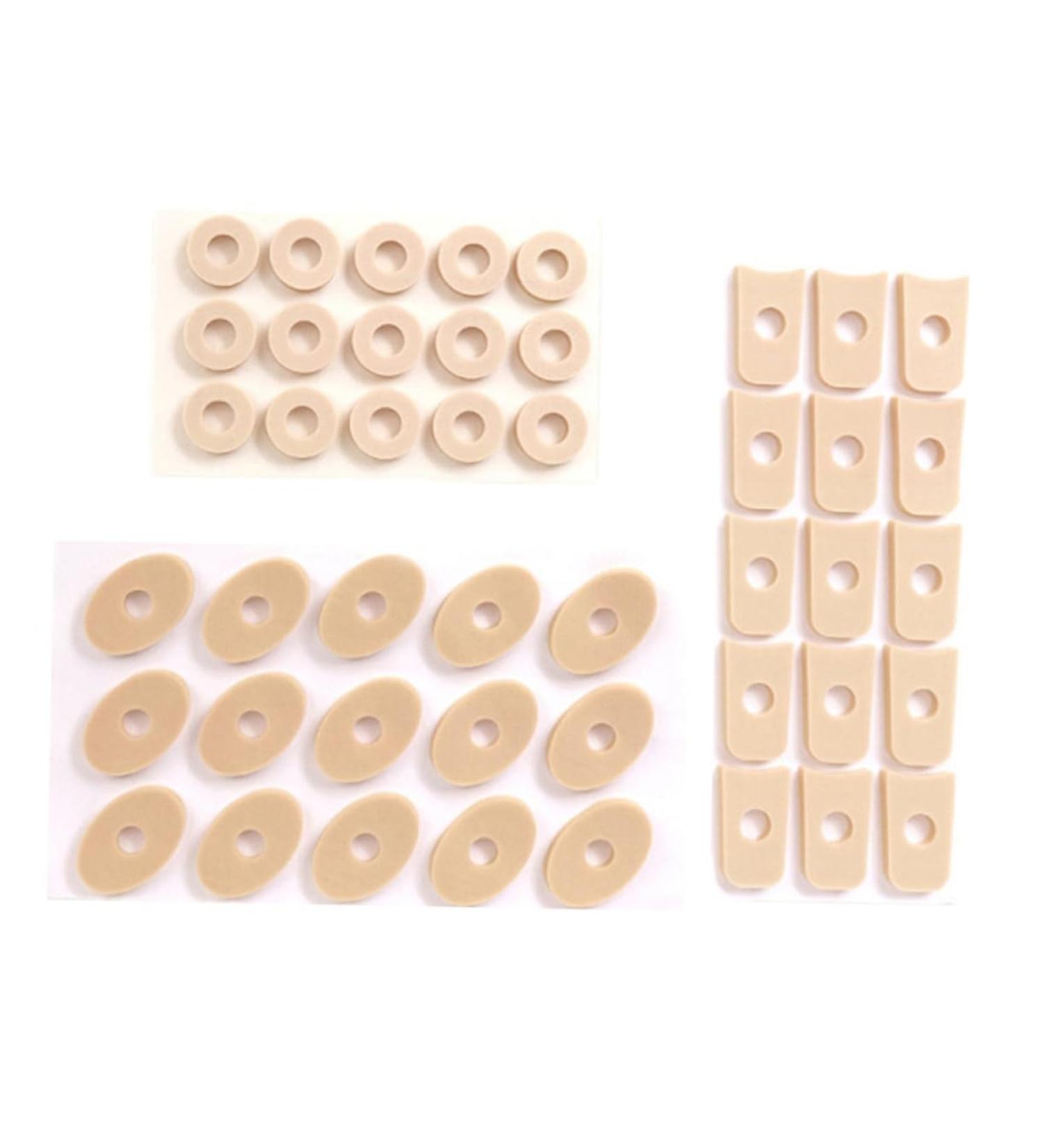 Hoement 3 Pieces Protection Pad Pads Corn Toe Protectors Soft Toe Protectors Feet Pads for Heels Toe Pads Remover Cushions Foot Pad Functional Feet Stickers Eva Foam - Buy Online on GoSupps.com
