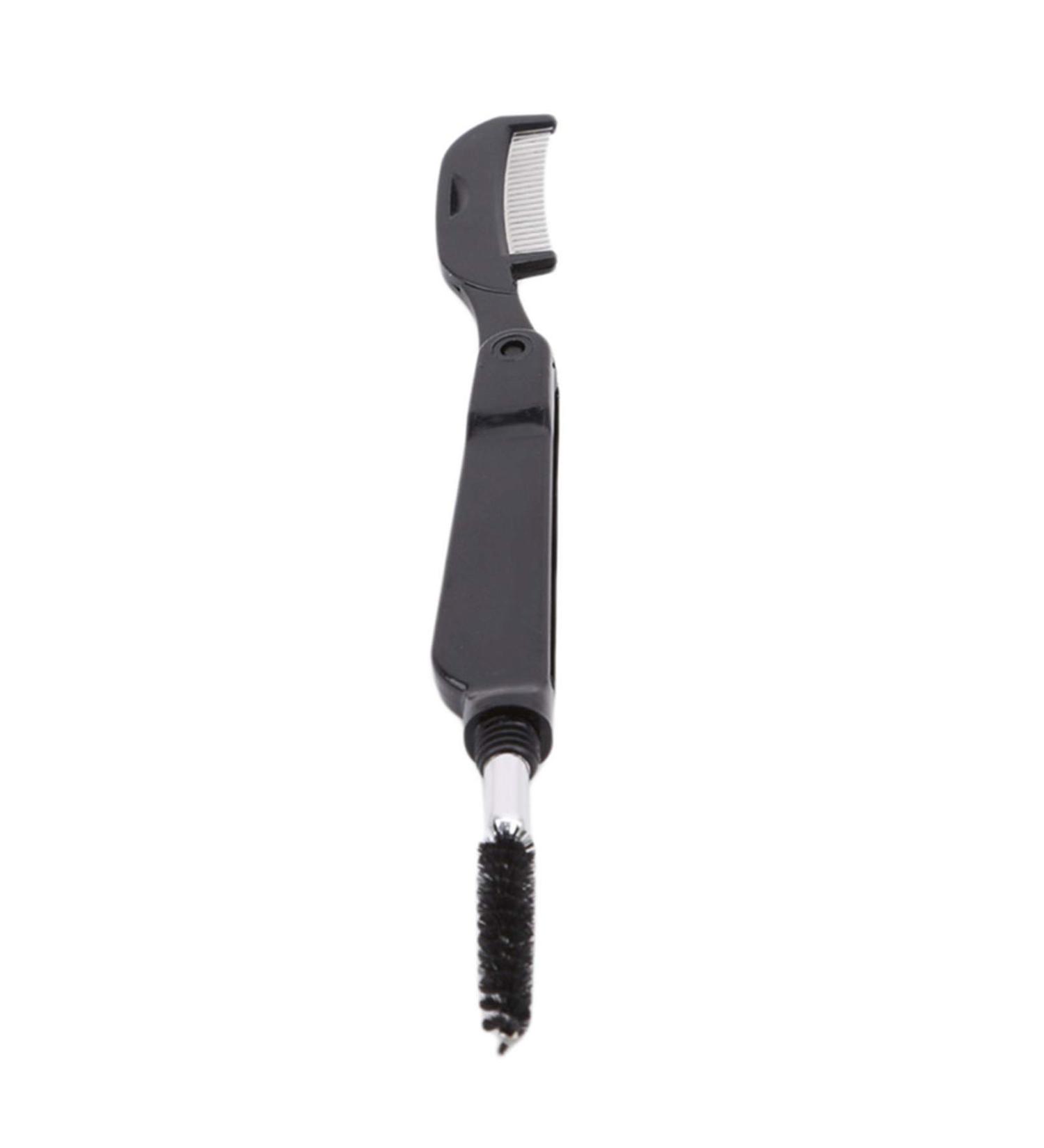 Flybloom Women Eyebrow Brush & Stainless Steel Eyelash Brush | Essential Makeup Tool for Flawless Brows & Lashes - International Shipping Available - Buy Online on GoSupps.com