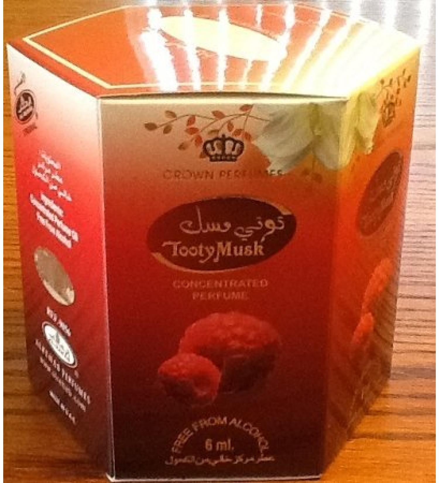 Tooty Musk- 6ml (.2oz) Roll-on Perfume Oil by Al-Rehab (Crown Perfumes) (Box of 6)