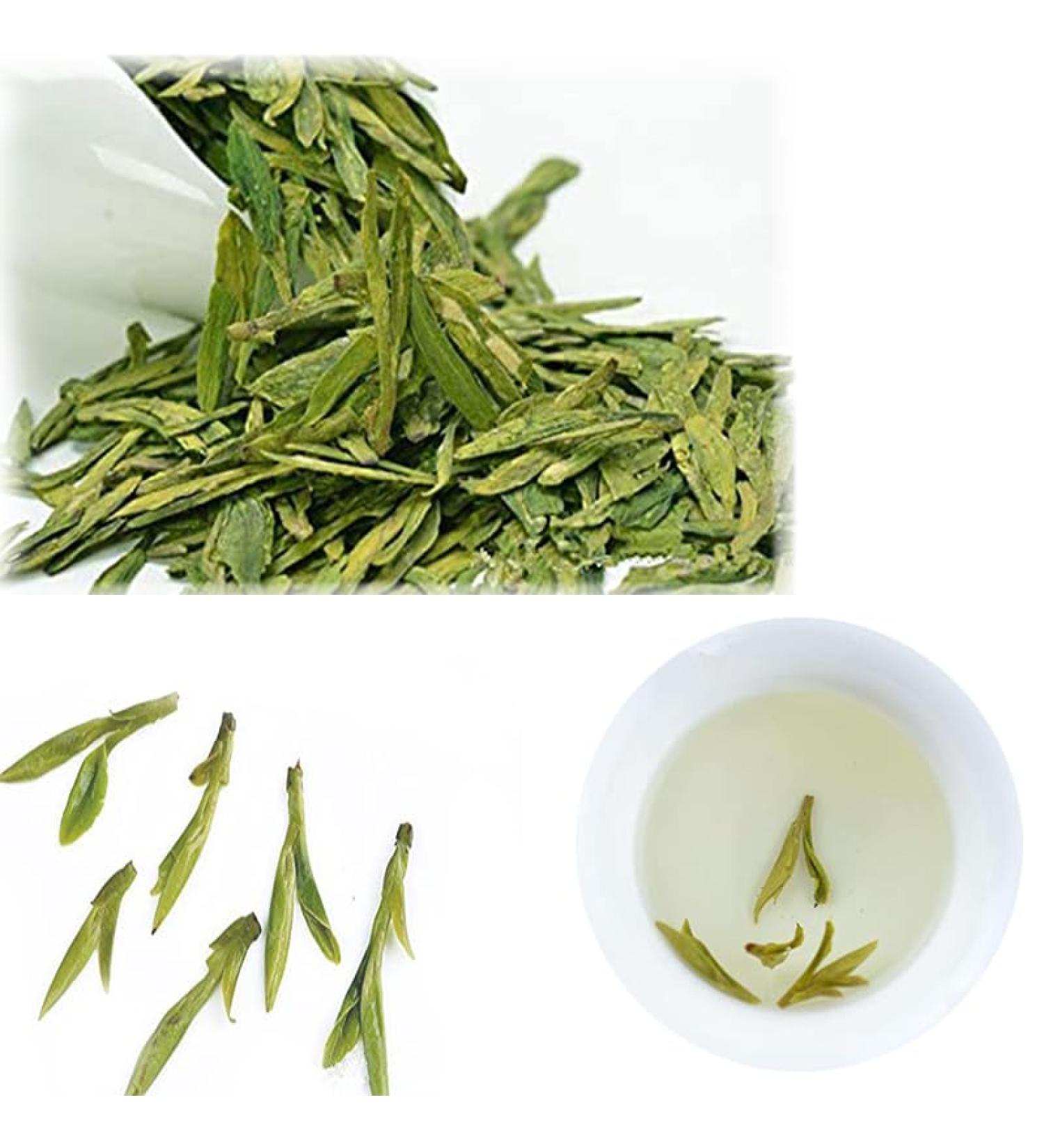 150g d'arri re-go t sans fin th vert Longjing parfum th Longjing chinois th chinois naturel - Buy Online on GoSupps.com