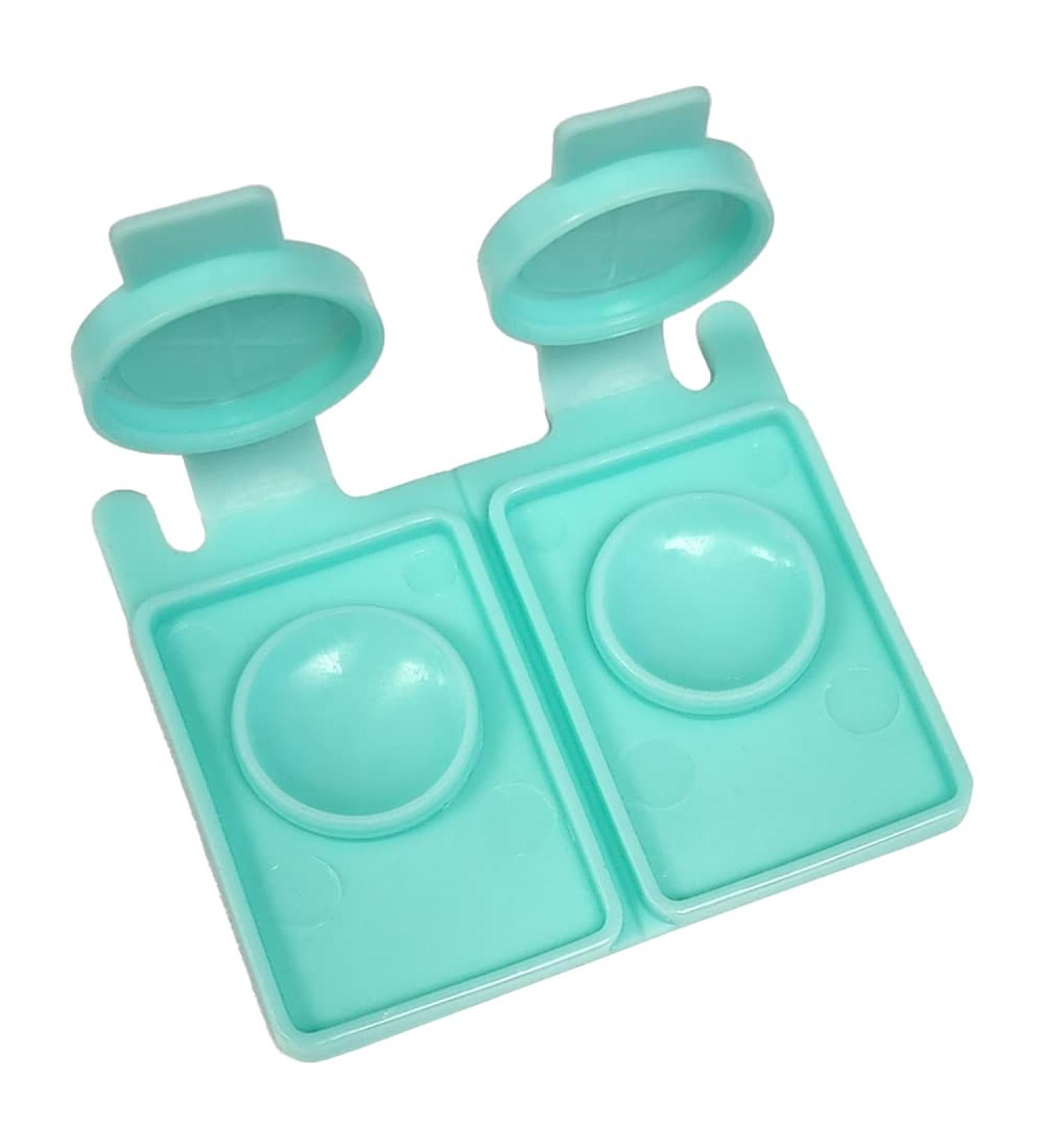 Contact Lens Cases for Hard RGP Lenses | Flat Pack Shallow Well | 12 Pack - Durable & Convenient - Buy Online on GoSupps.com