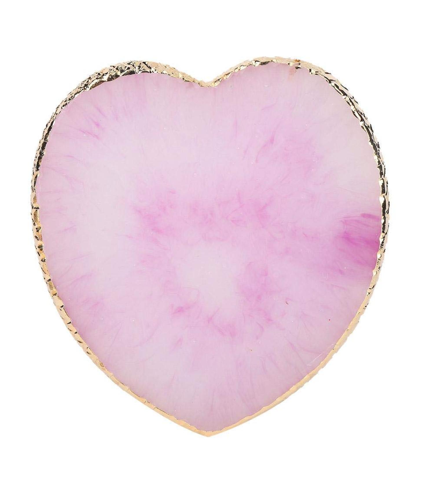 Nail Art Plate Palettes - Heart Shaped Display Board (Purple) | International Shipping Available - Buy Online on GoSupps.com