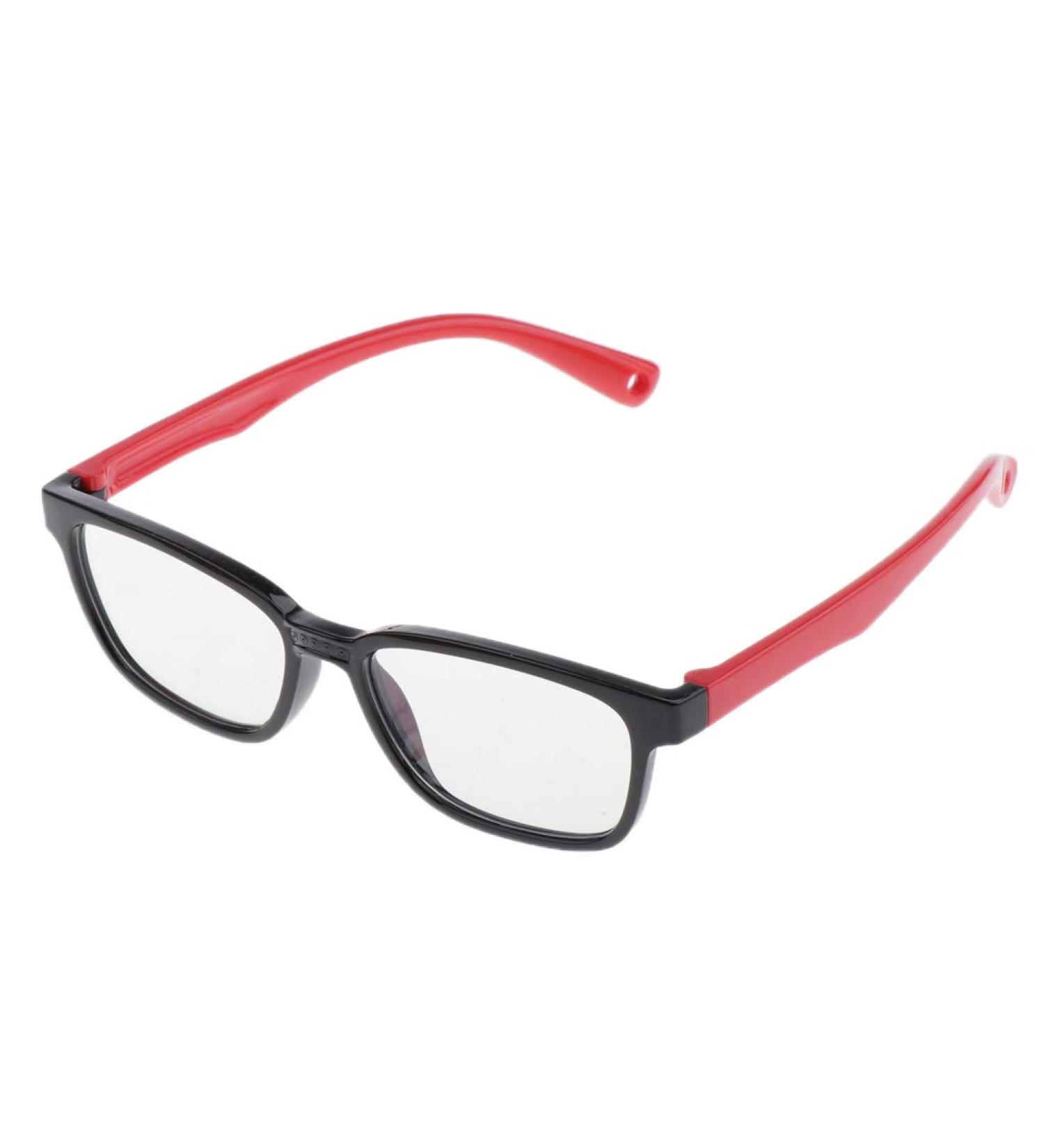 SM SunniMix Anti-Blue Light Reading Glasses - Stylish Safety Glasses for Computer Use (Black + Red) - International Shipping Available - Buy Online on GoSupps.com