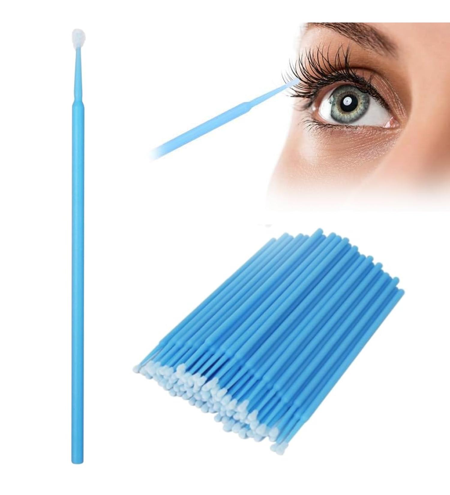 Eyelash Extension Microbrush - 200 Pcs Disposable Applicators for Microblading | Ideal for Eyelash Extensions & Beauty Professionals - Buy Online on GoSupps.com