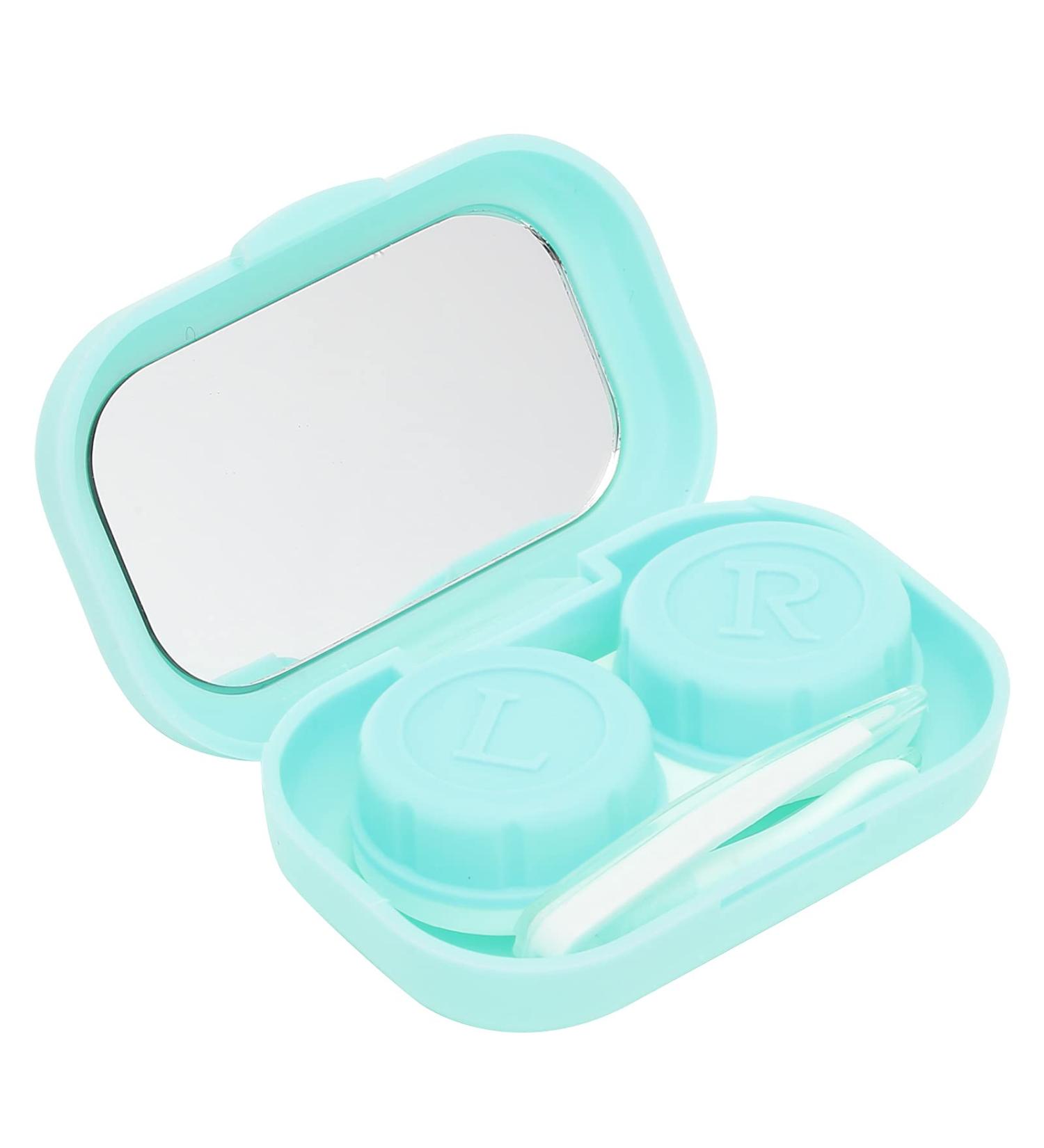 Travel-Friendly Green Contact Lens Containers - Waterproof & Dust-Proof for Home & Outdoors - Buy Online on GoSupps.com