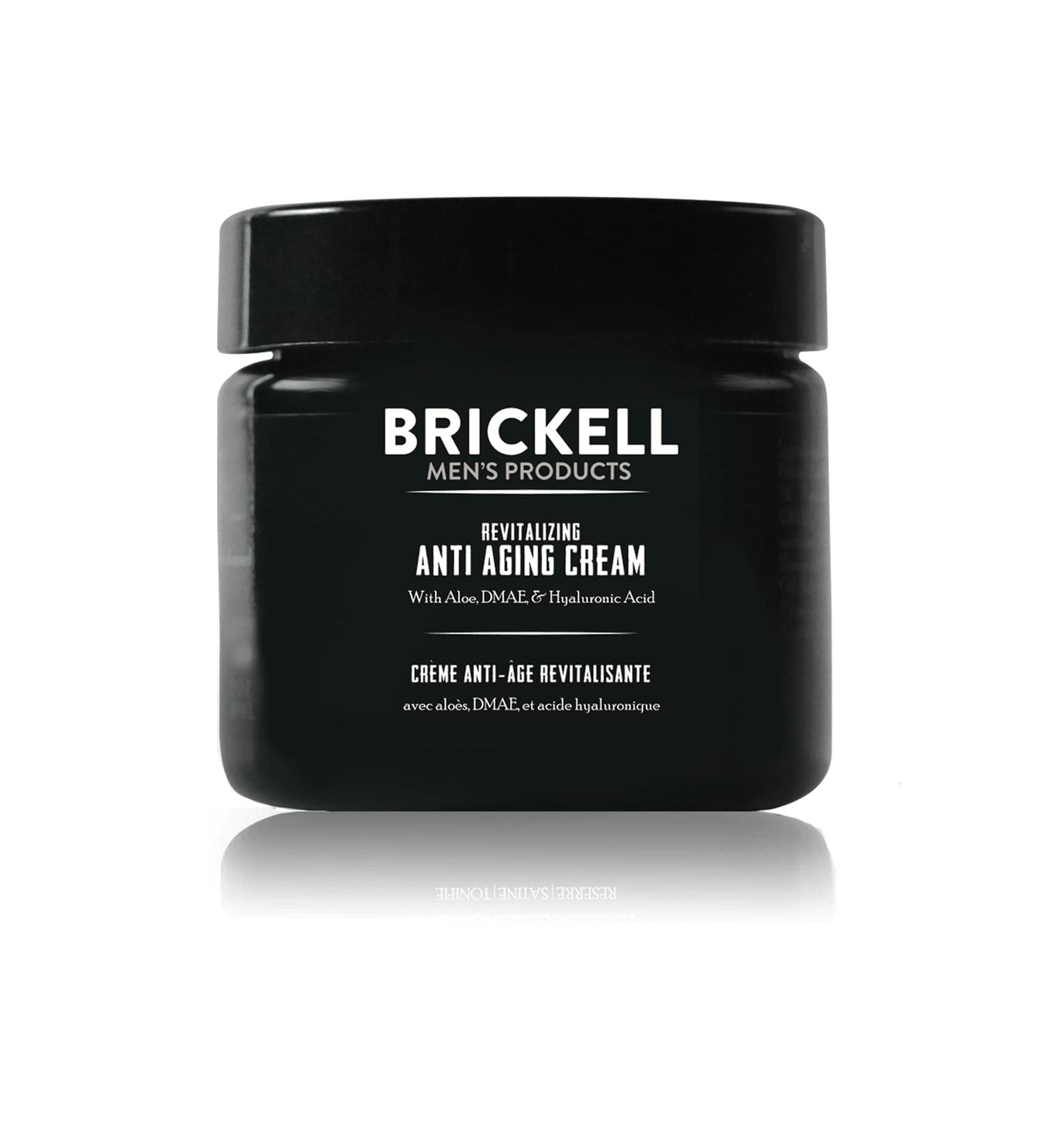 Brickell Men's Anti-Aging Night Cream - Organic Moisturizer for Fine Lines & Wrinkles 2oz Unscented - Buy Online on GoSupps.com