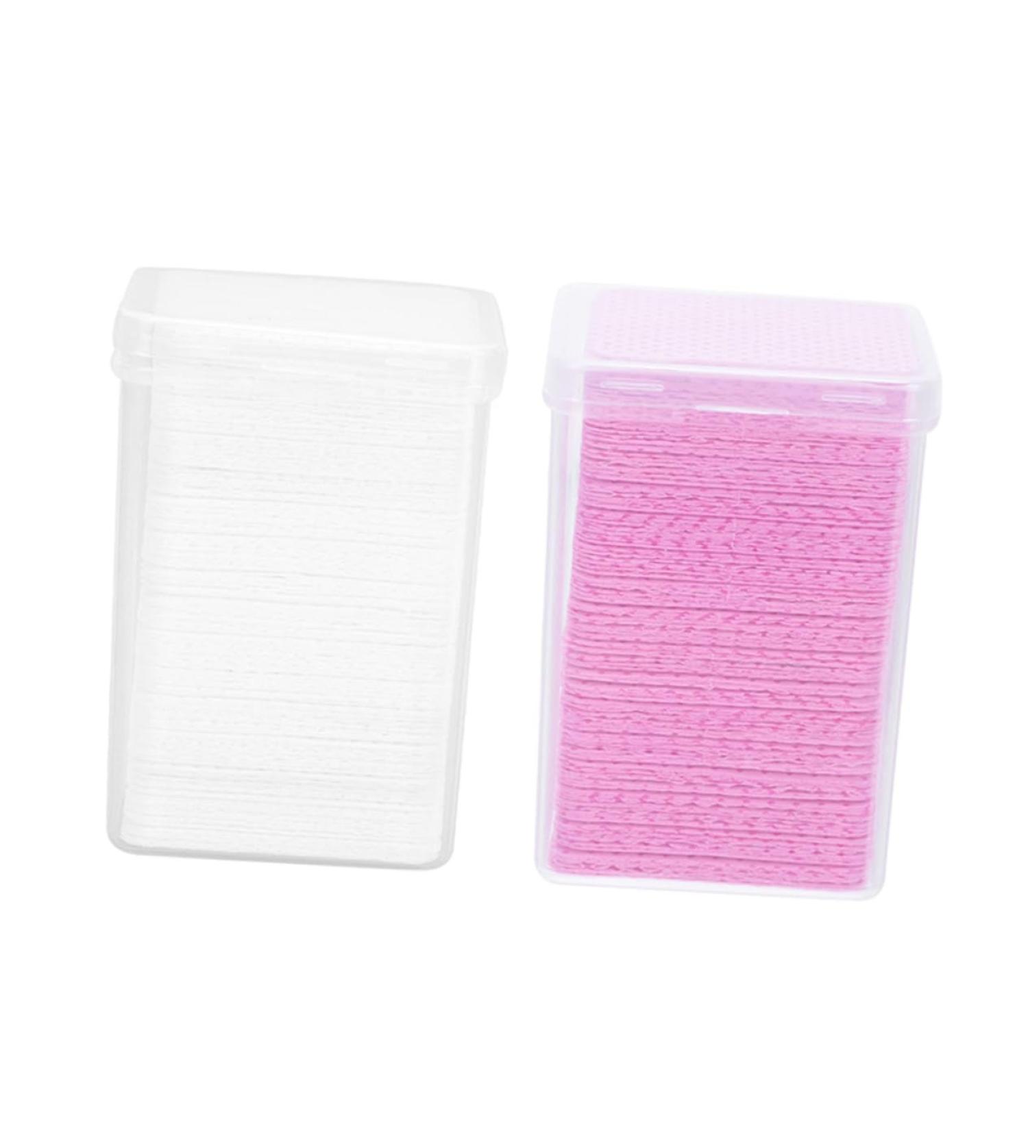  Ipetboom Ipetboom 2 Boxes of Eyelash Cleaning Pads Eyelash Extension Glue Nail Polish Remover Wipes Cleaning Wipes Eyelash Extension Glue Cleaner Eyelash Remover for Extensions Eyelash Glue Cotton - Buy Online on GoSupps.com