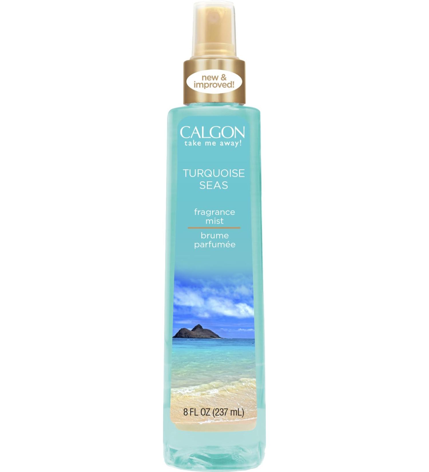 Calgon Fragrance Body Mist (Turquoise Seas 8-Ounce) Turqoise Seas - Buy Online on GoSupps.com
