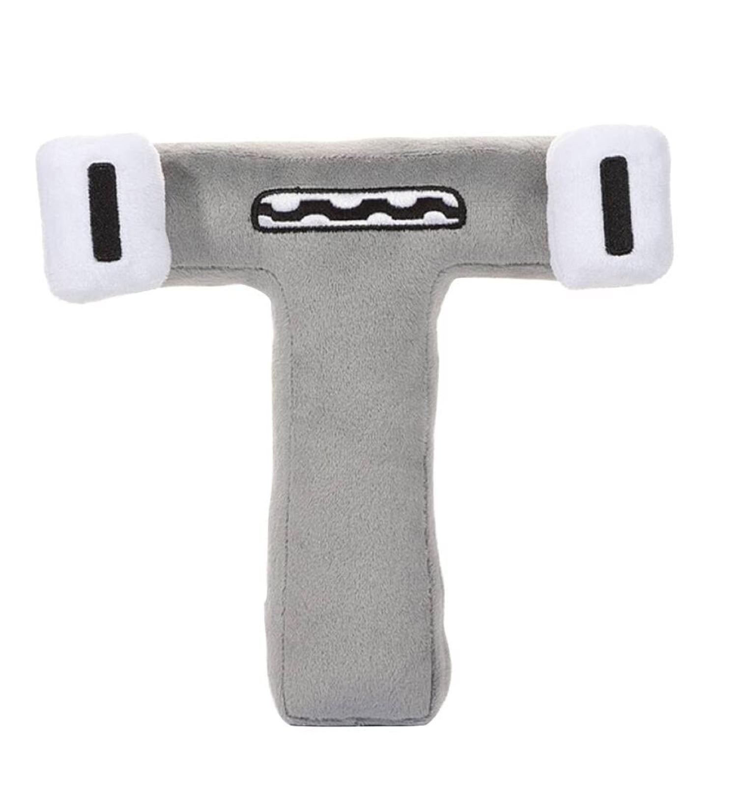 Alphabet Lore Plush Animal Toy - Educational Stuffed Doll for Kids & Adults - Perfect Gift for Christmas & Birthdays - Cute & Funny Cartoon Design (T) - Buy Online on GoSupps.com