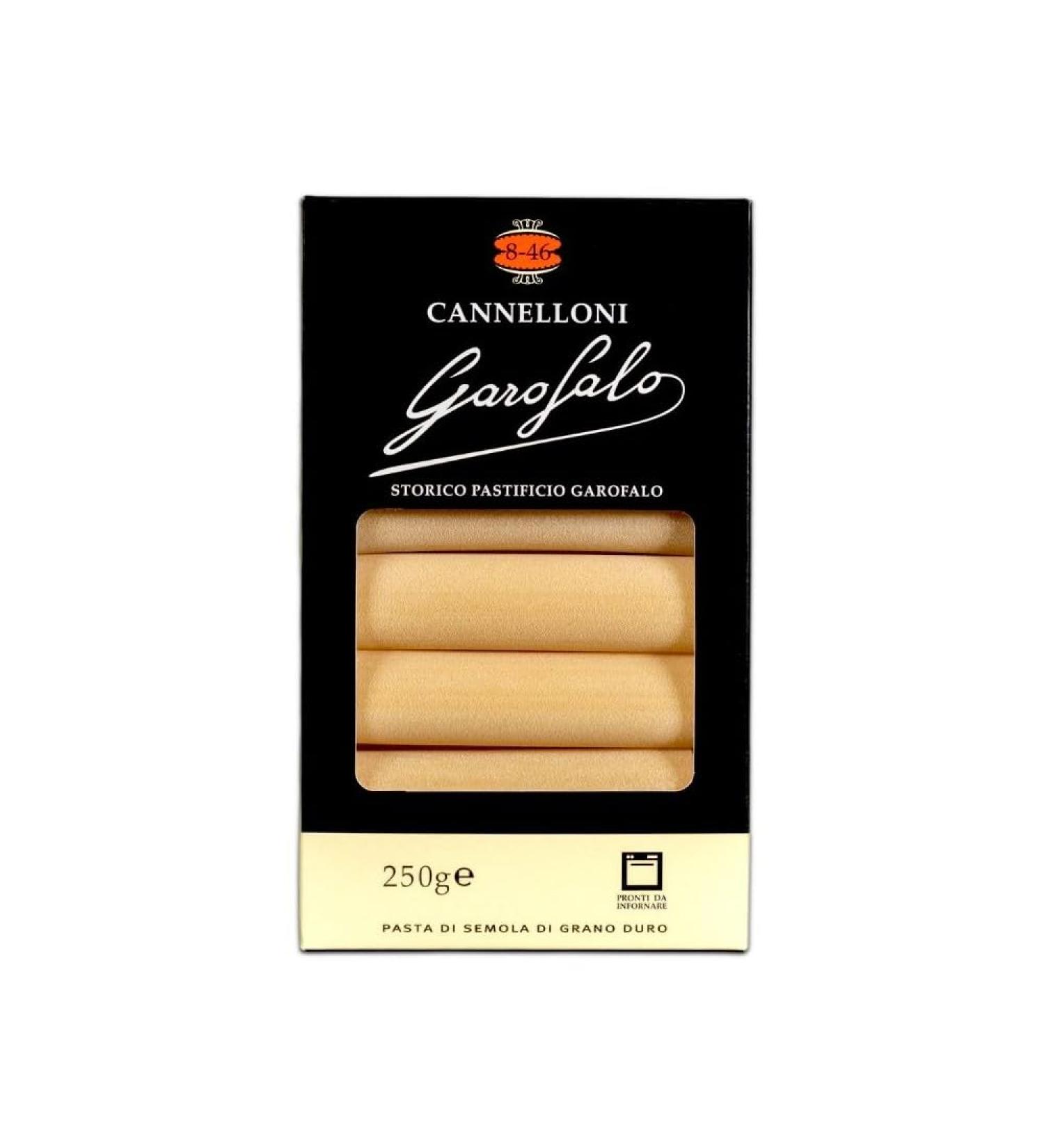  Garofalo Garofalo Pasta - Cannelloni N8-46 Gragnano Pasta 250g - Italian artisan product - Buy Online on GoSupps.com