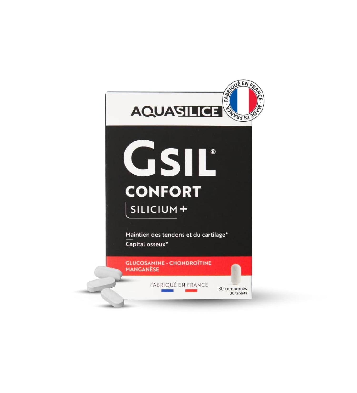 GSIL Tablets - Silicon Gluco-Chondro - GSA - Made in France - Buy Online on GoSupps.com
