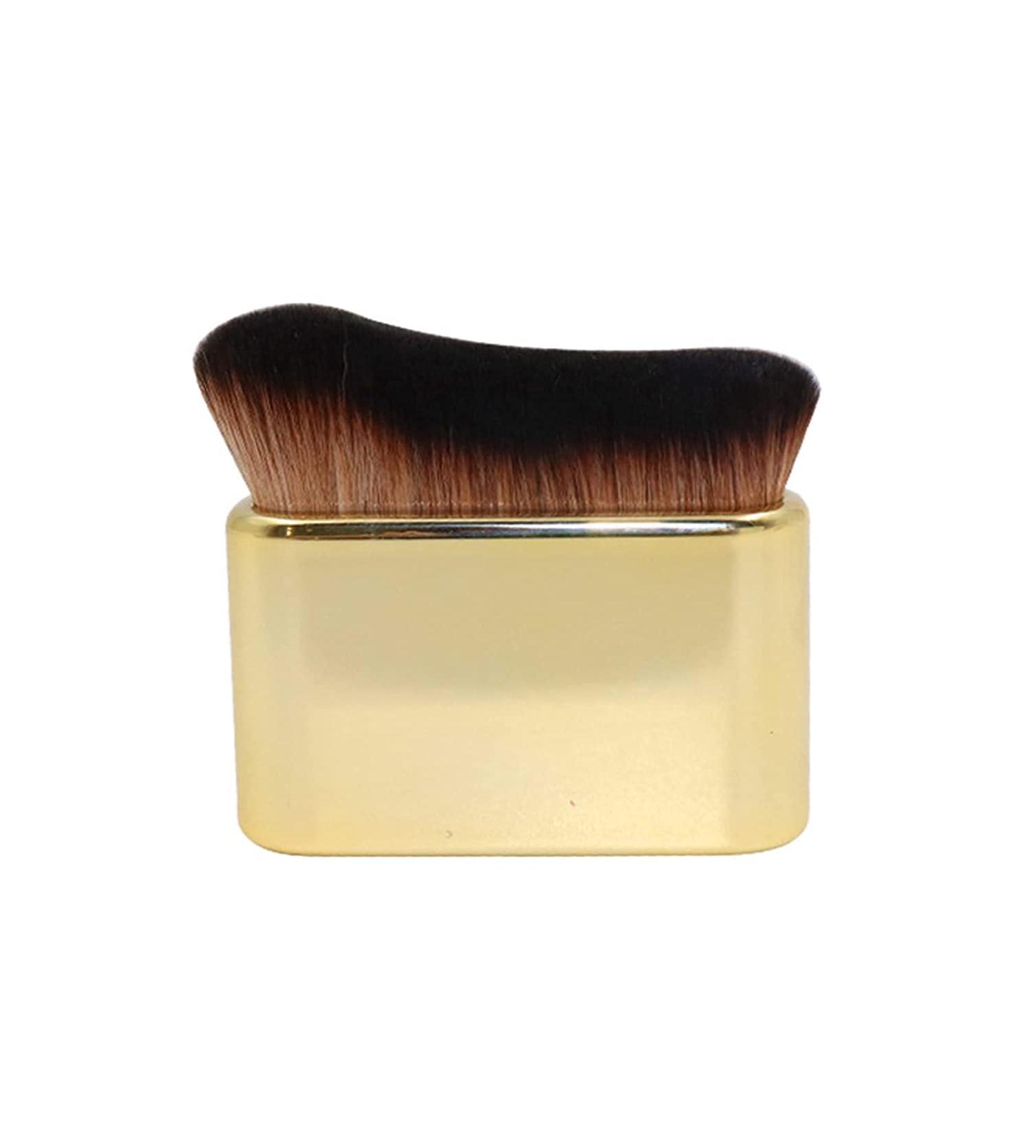 Siren Makeup Brush Pro Siren Brush Foundation Brush for Liquid Makeup Foundation Makeup Brush Body Lotion Brush Quick Makeup Tool Wave Shape Fit Skin Cream or Flawless Powder Cosmetics (gold) Golden - Buy Online on GoSupps.com
