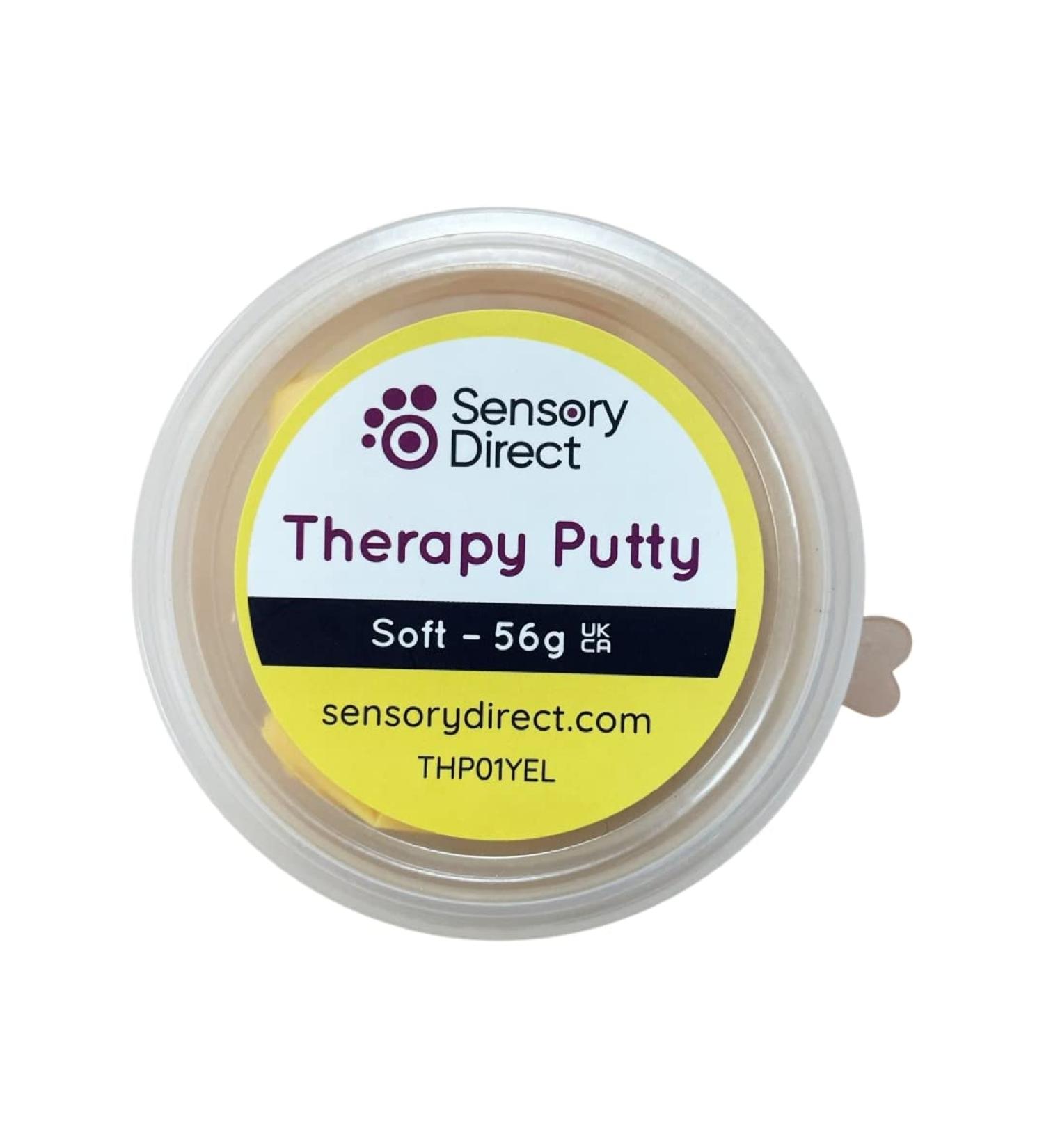 Sensory Direct Therapy Putty - Soft Yellow Slime for Autism & Special Needs | Hand & Finger Exercise for Strengthening & Motor Skills | Non Toxic - Buy Online on GoSupps.com
