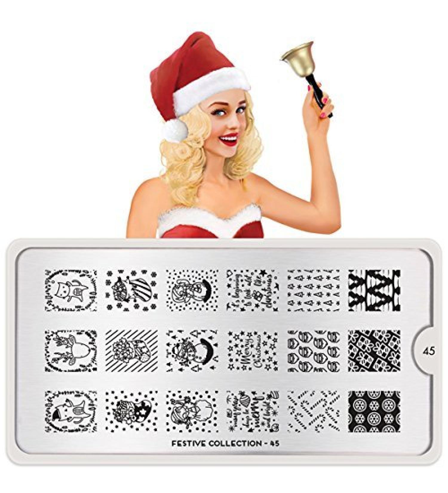 MoYou-London Stencil Festive Collection 45