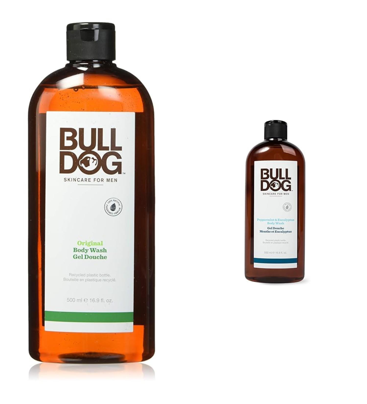 BULLDOG Bundle of BULLDOG Original Shower Gel + BULLDOG Shower Gel Mint/Eucalyptus + BULLDOG Shower Gel Lemon/Bergamot