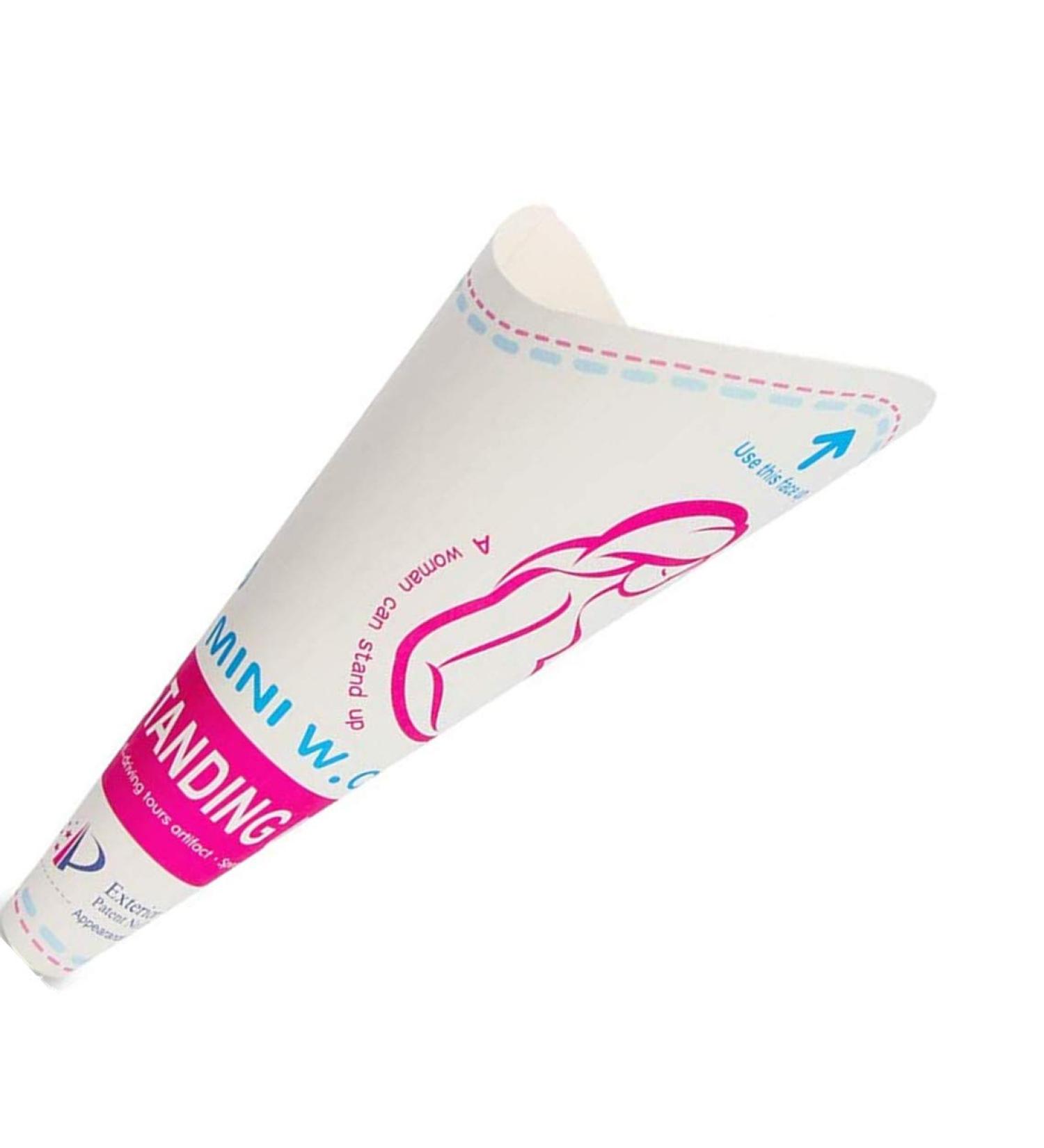 30 Count Disposable Female Urination Device - Stand and Pee in Unfriendly Toilets - Urinary Funnel - 3 Packs of 10 - Buy Online on GoSupps.com
