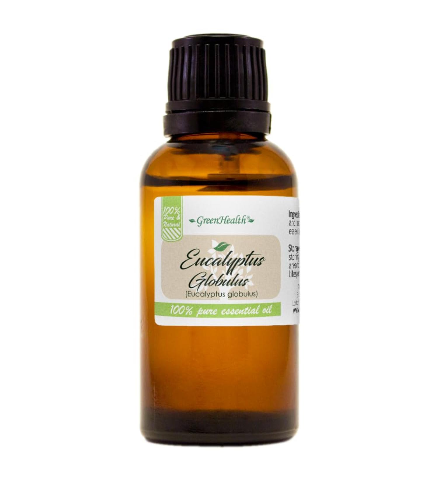 1 fl oz - Eucalyptus Essential Oil - (100% Pure & Uncut) - Greenhealth - Buy Online on GoSupps.com