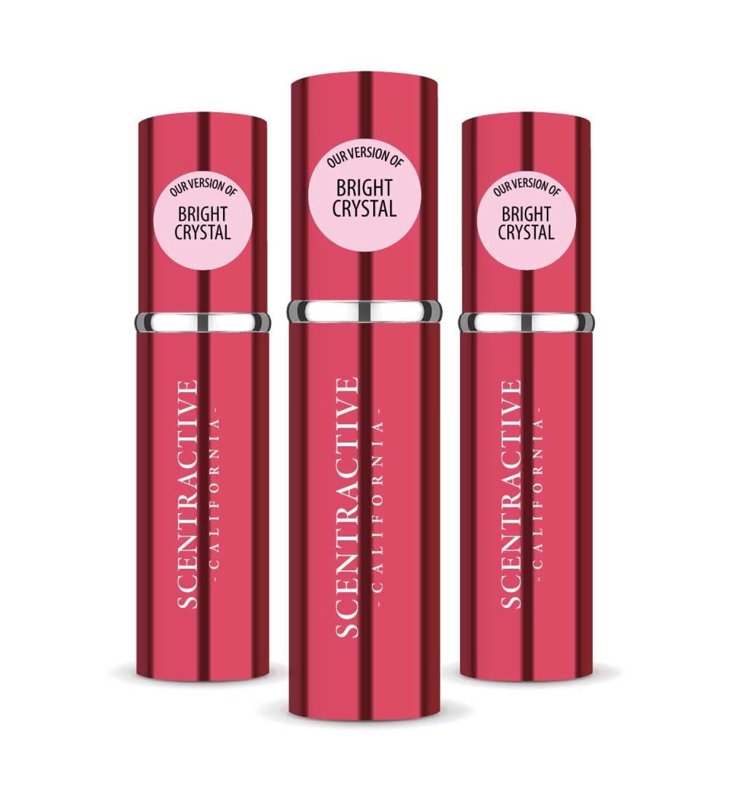 CA Perfume Impression of Bright Crystal For Women Replica Version Fragrance Dupes Concentrated Long Lasting Eau de Parfum Spray Refillable Atomizer Bottle 0.17 Fl Oz/5ml-X3 VRSC BRIGHT CRYSTAL IMPRESSION 0.51 Fl Oz (Pack of 1) - Buy Online on GoSupps.com