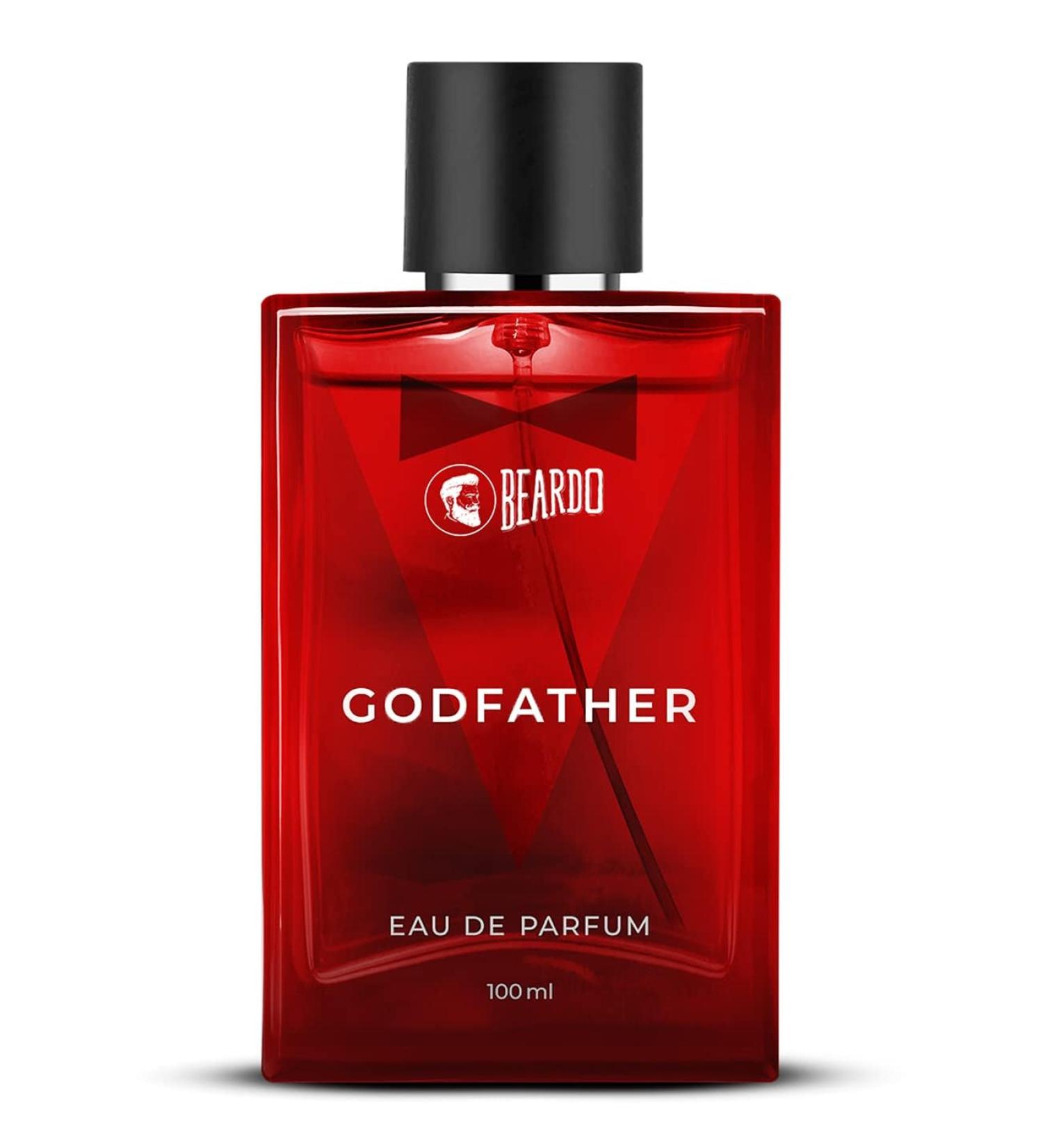 Beardoo Godfather Perfume for Men 100ml | Aromatic Spicy Perfume for Men Long Lasting Perfume for Date night fragrance | Body Spray for Men | Ideal gift for men - Buy Online on GoSupps.com