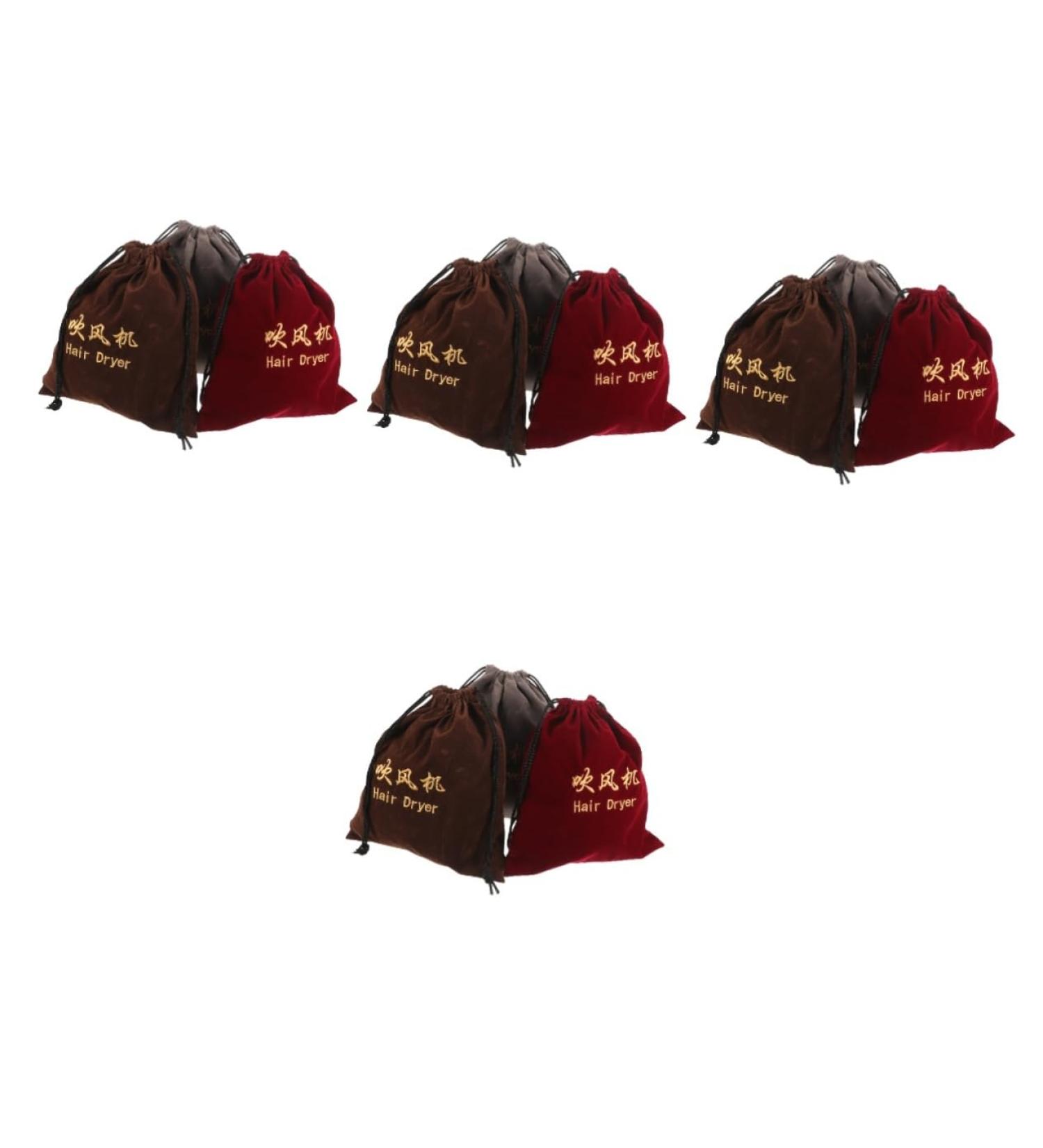 Didiseaon 12 Pcs Hair Dryer Storage Bag Hair Tool Storage Hair Accessory Bags Hair Straightener Bags Fabric - Buy Online on GoSupps.com