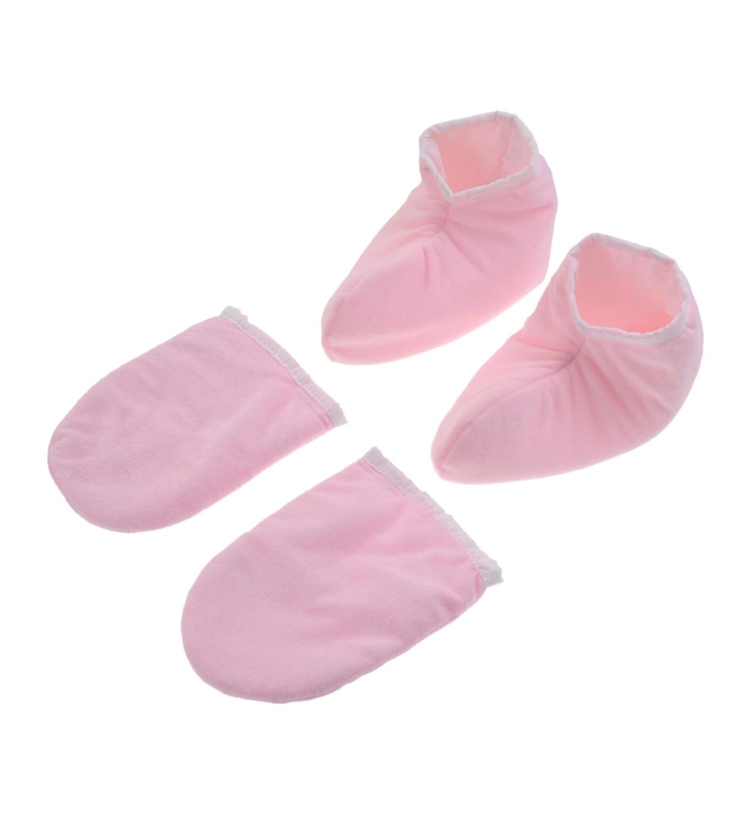 Anneome 2paires Paraffine ponge Housse pour Bain de Isolants Thermiques pour Soins Chaleur avec Fermeture Pression - Buy Online on GoSupps.com
