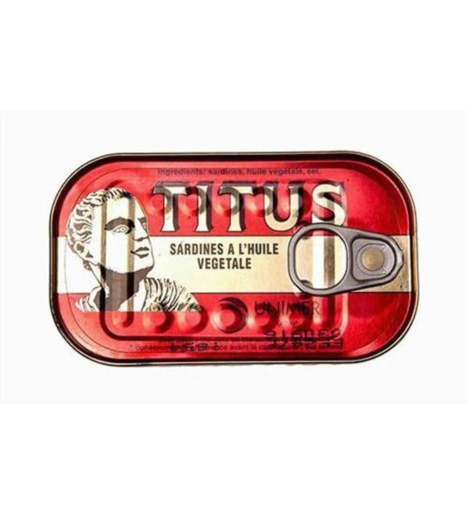 MASTitus Sardines in Sunflower Oil 125g Box of 3-Fd