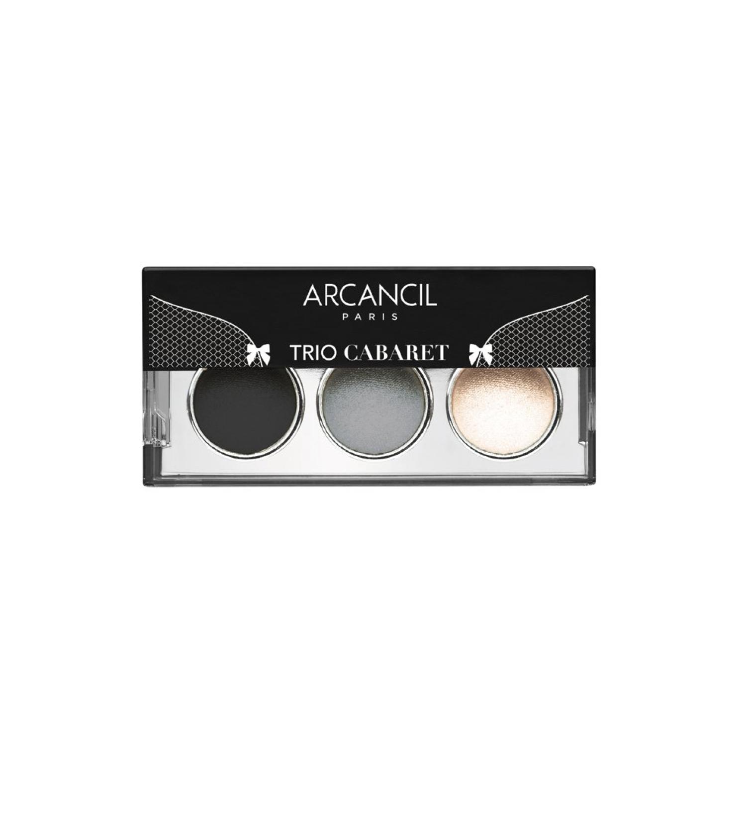 Arcancil Trio Cabaret 008 Gris Tragedie Grey Eyeshadows - Buy Online on GoSupps.com
