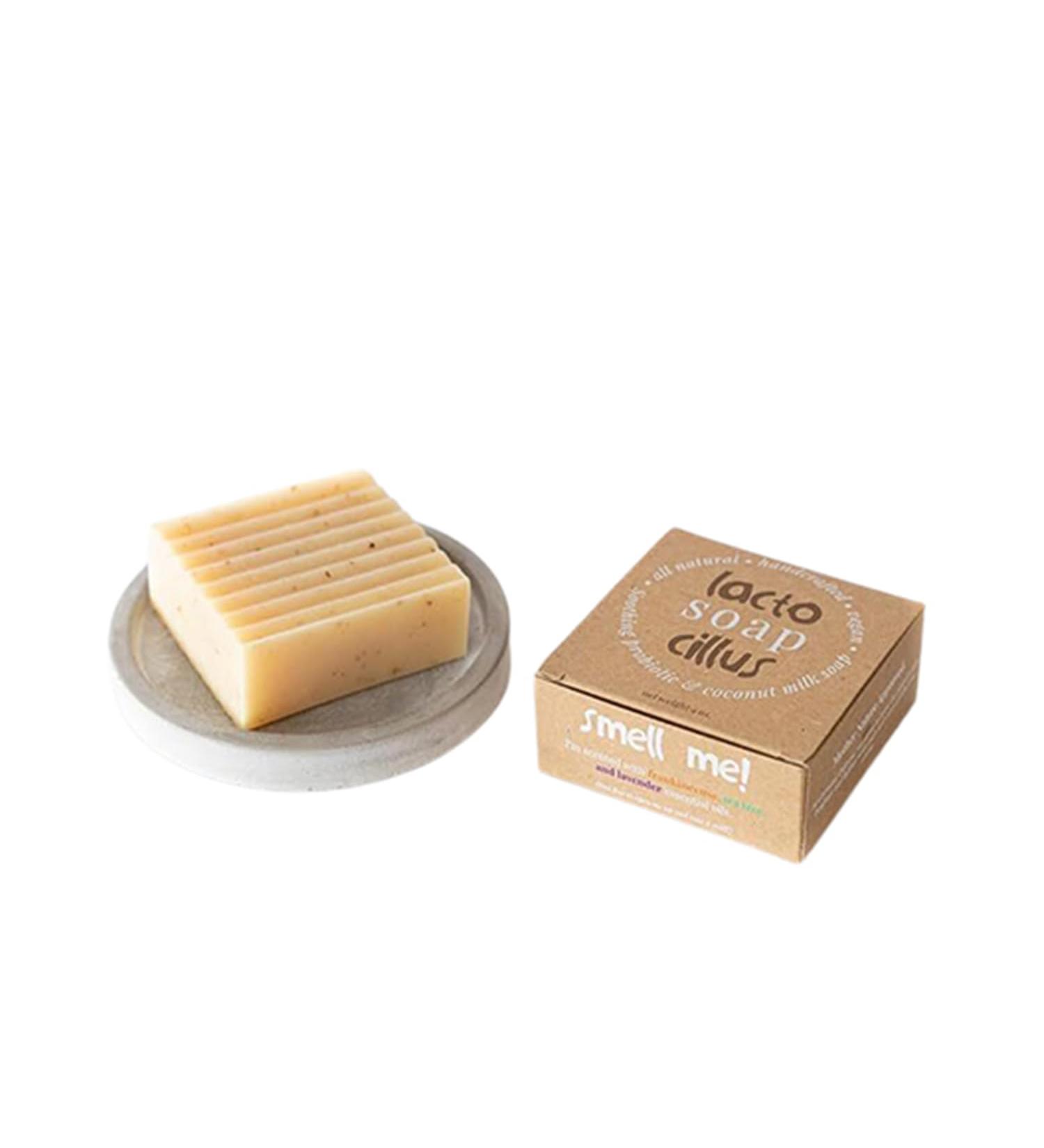 Lactosoapcillus Probiotic Bar Soap | Natural Vegan Plant-Based | Frankincense Tea Tree & Lavender | No Artificial Fragrance & Harsh Chemicals - Buy Online on GoSupps.com