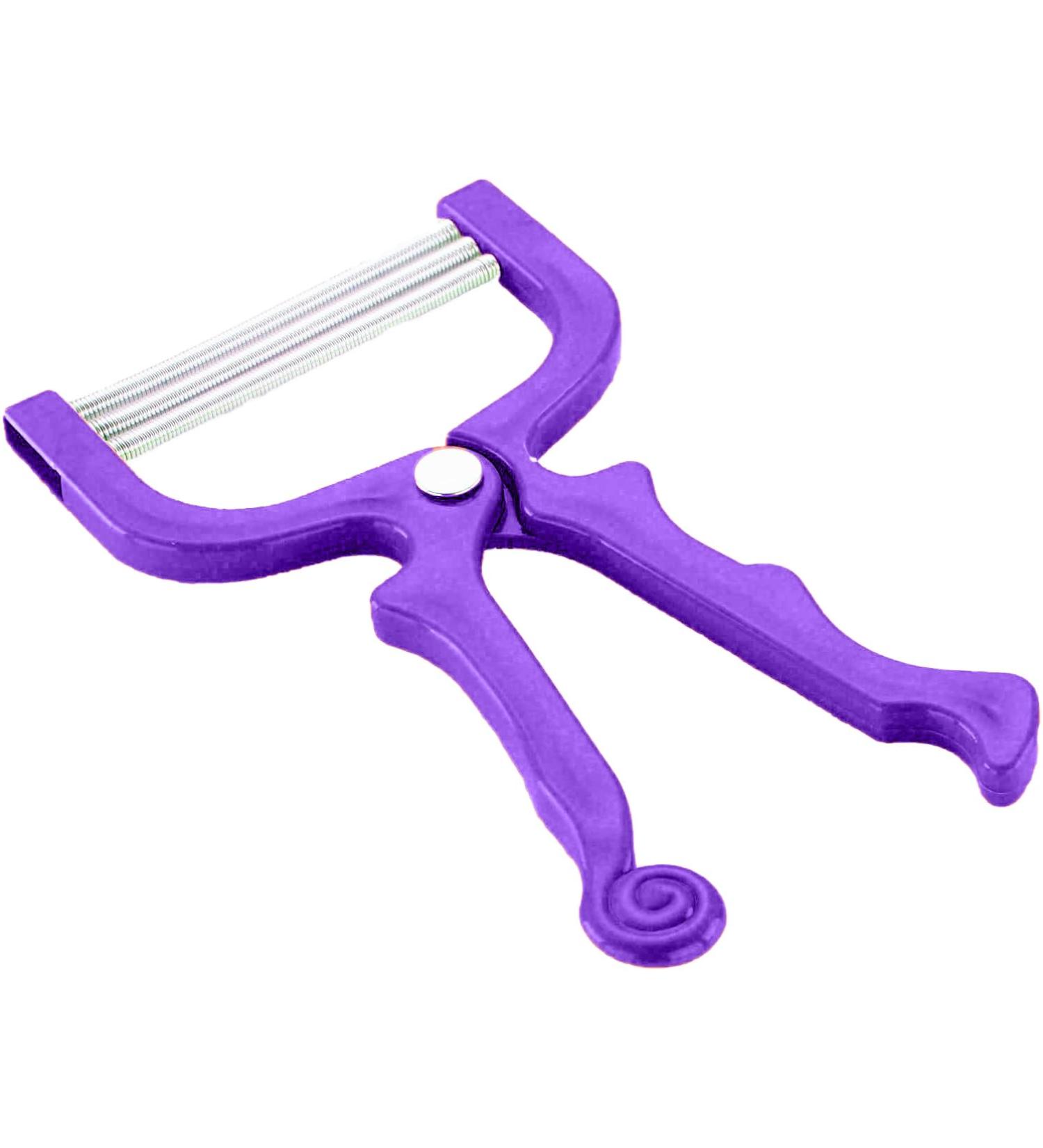 Handheld Facial Hair Epilator - Pain-Free Hair Removal for Eyebrows & Upper Lip - Salon Quality Results at Home - Purple - Buy Online on GoSupps.com