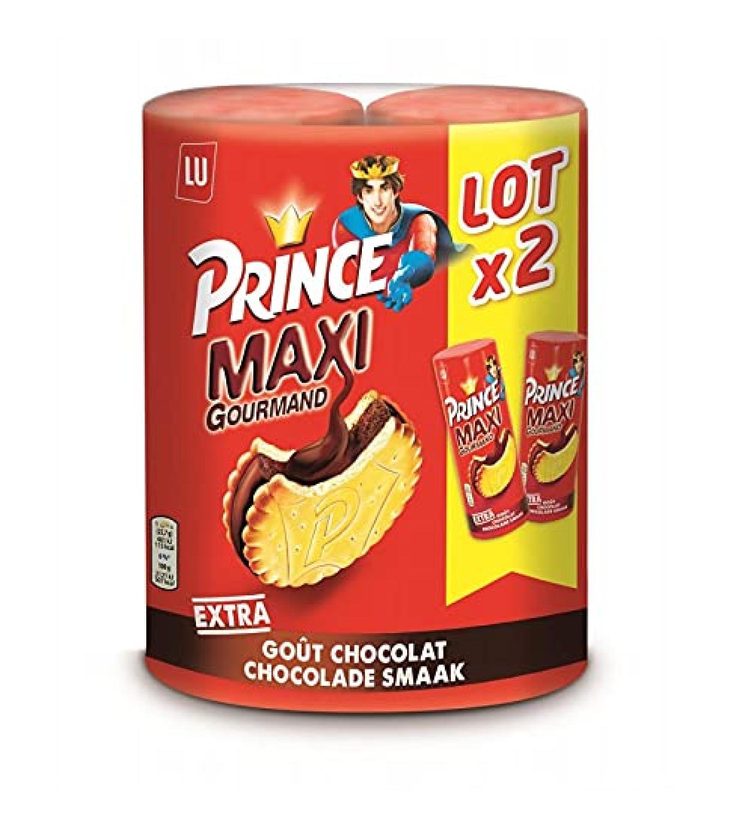 LU PRINCE - Maxi Chocolate 2X250G - (Pack of 3) - Buy Online on GoSupps.com