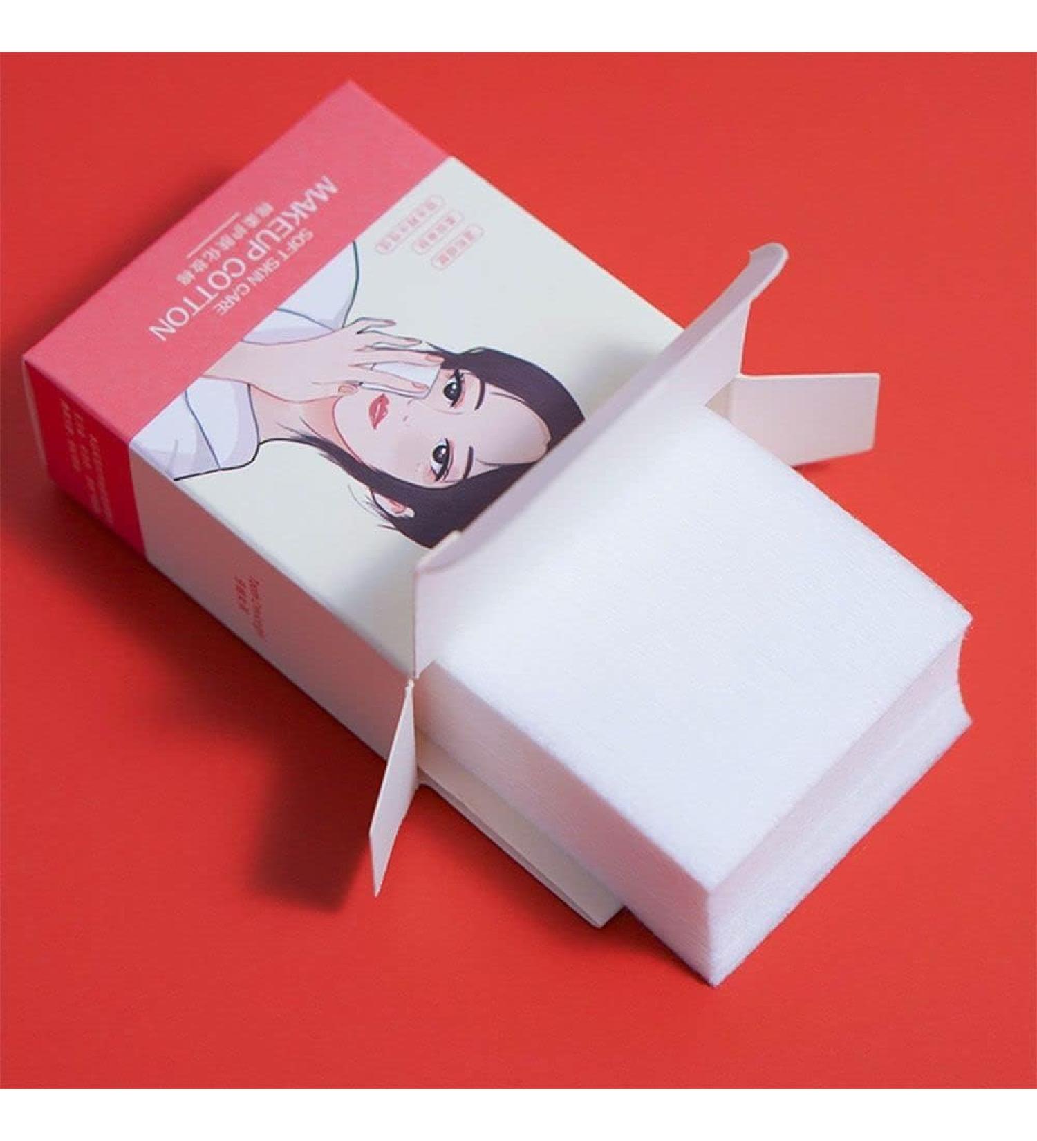 Buy Non-Toxic White Cotton Tissue Wipes | Skin-Friendly Allergen-Free Disposable Makeup Remover Pads - Ships Internationally - Buy Online on GoSupps.com